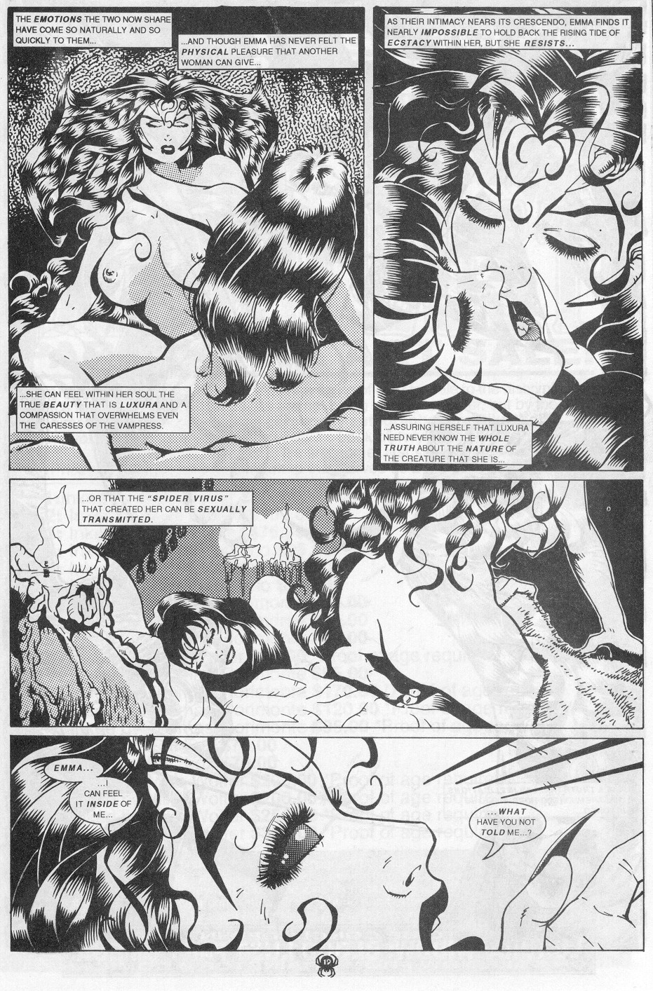 Read online Widow/Luxura: Blood Lust Alpha comic -  Issue # Full - 21