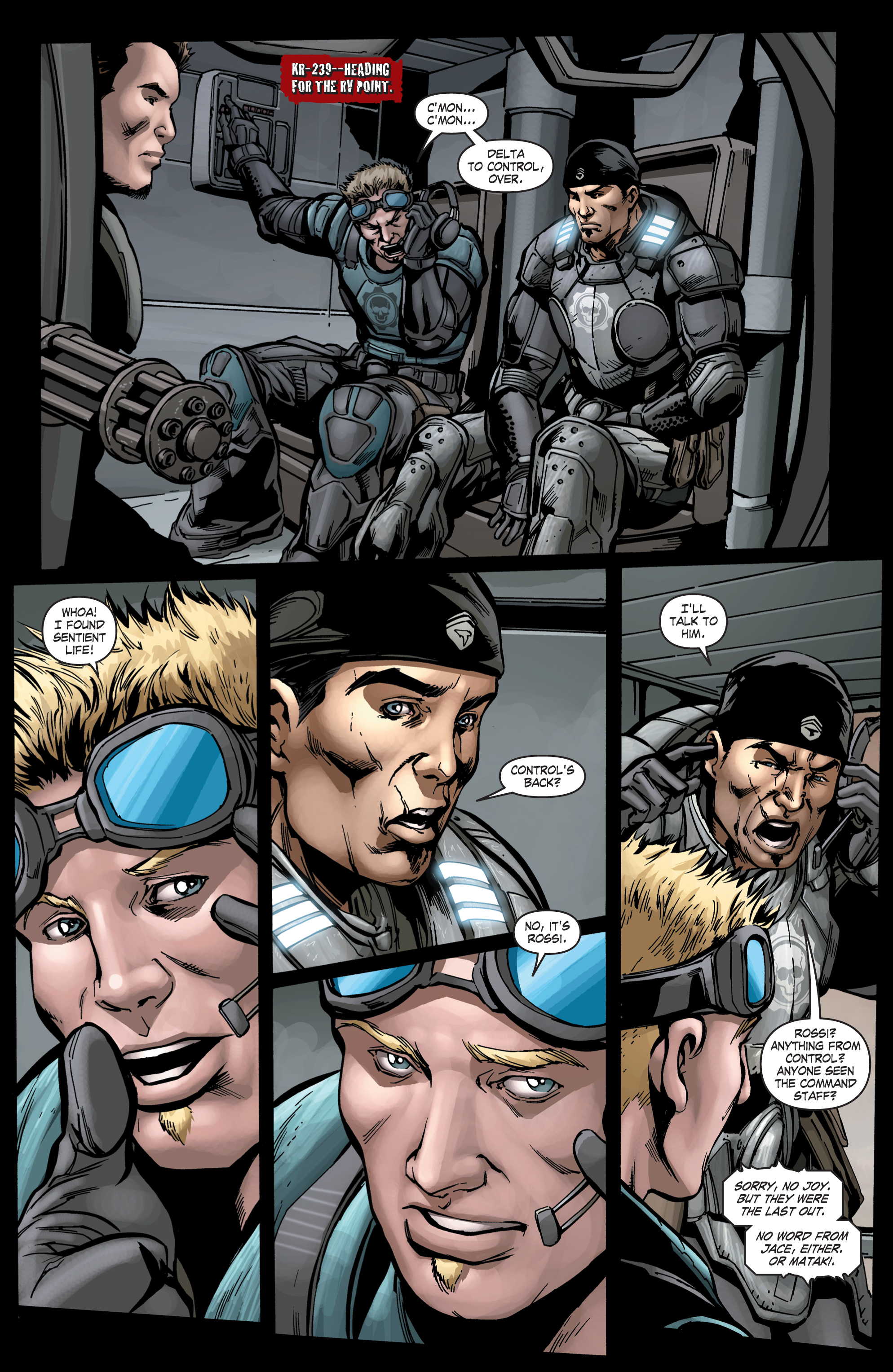 Read online Gears Of War comic -  Issue #19 - 20