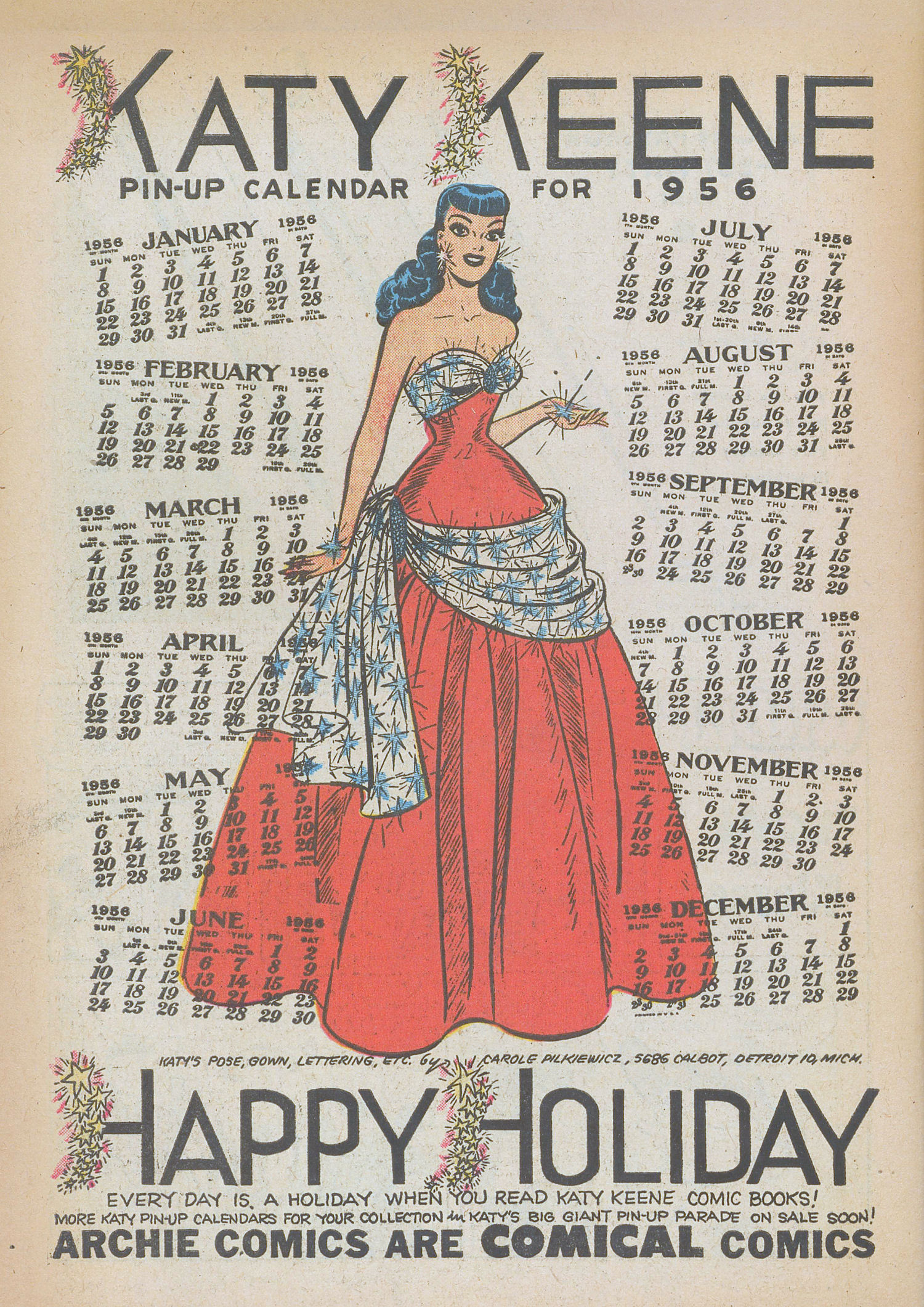 Read online Katy Keene (1949) comic -  Issue #26 - 34