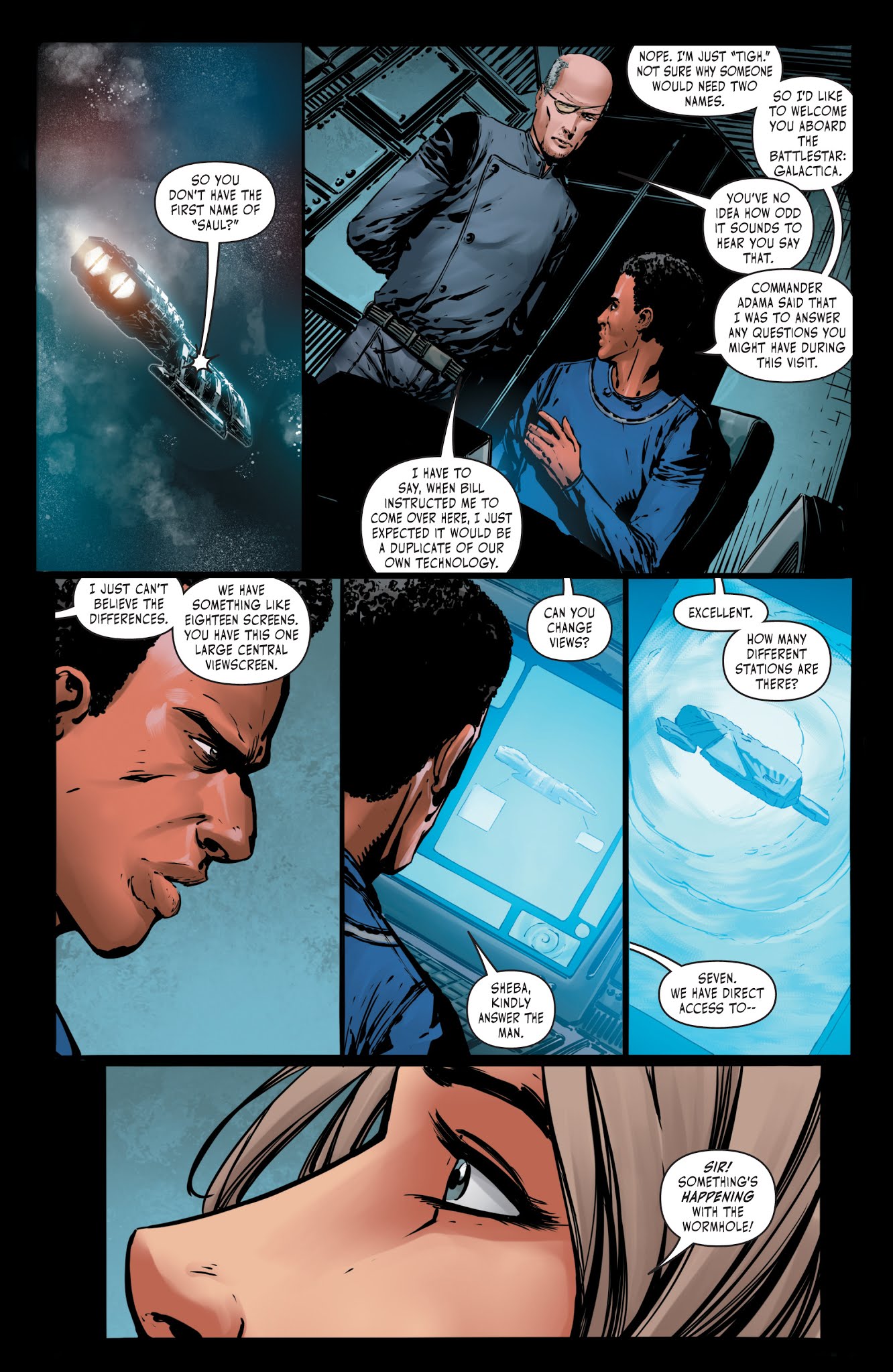 Read online Battlestar Galactica BSG vs. BSG comic -  Issue # _TPB (Part 1) - 55