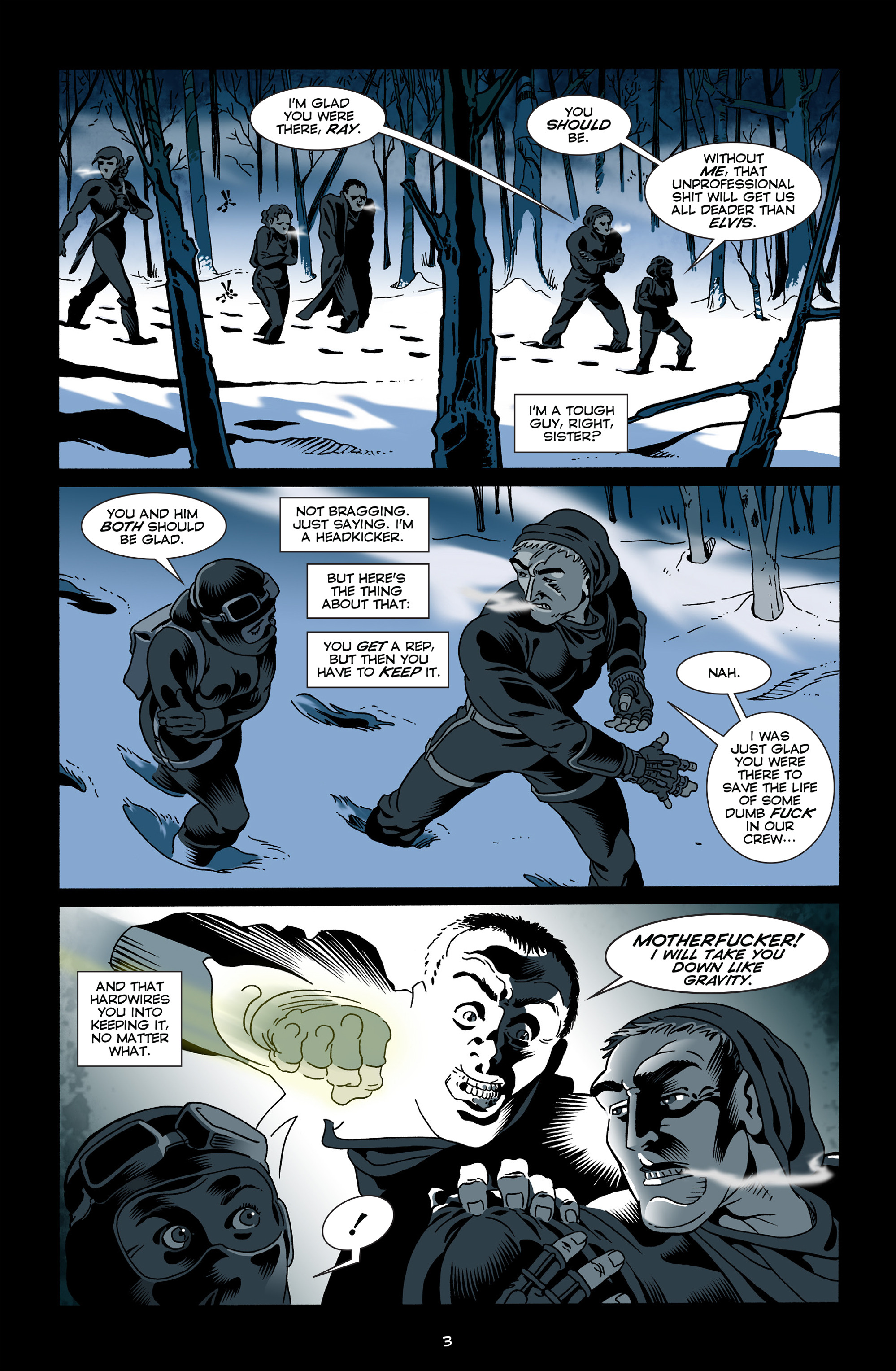 Read online Unmasked comic -  Issue #4 - 5