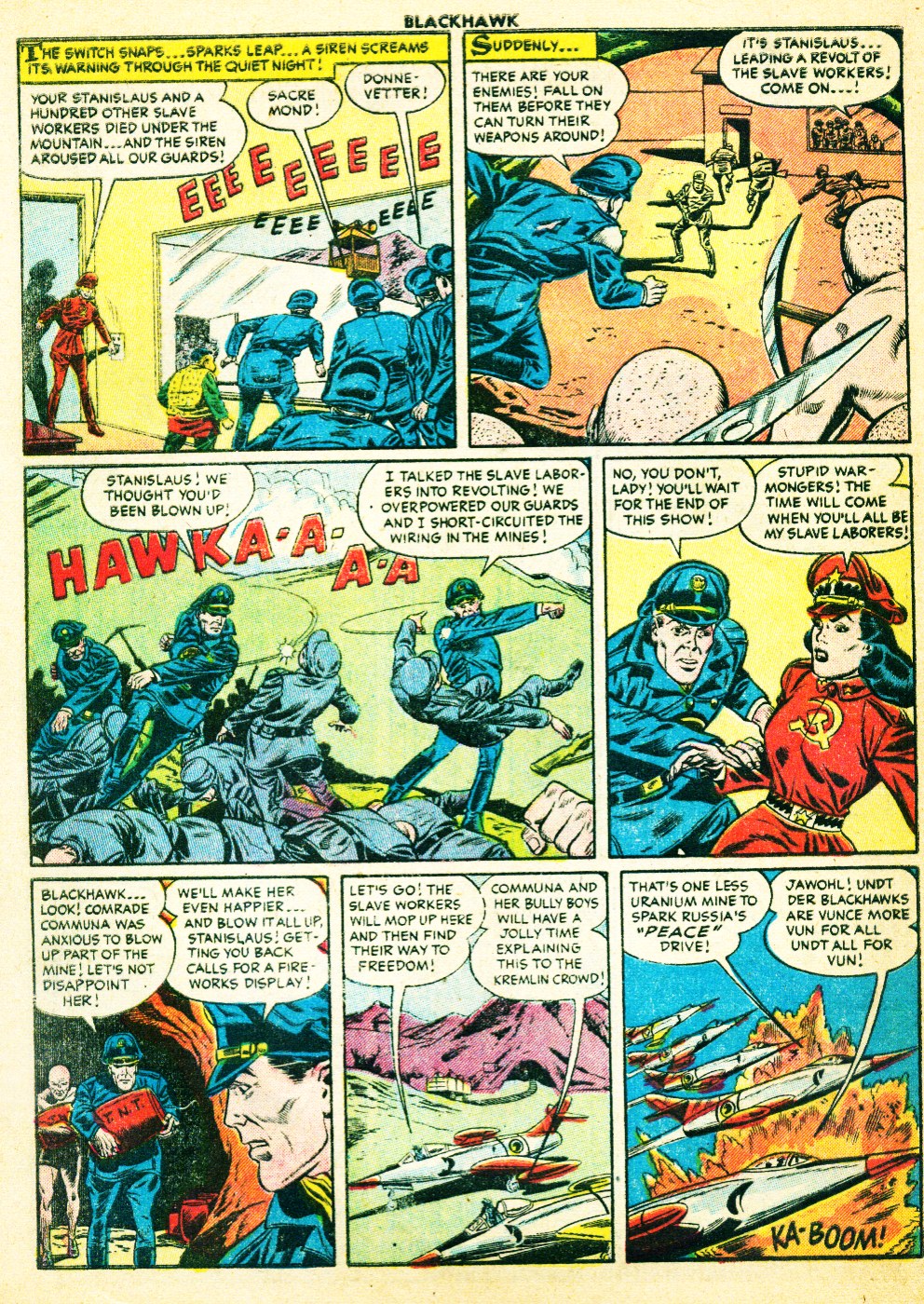 Read online Blackhawk (1957) comic -  Issue #97 - 32