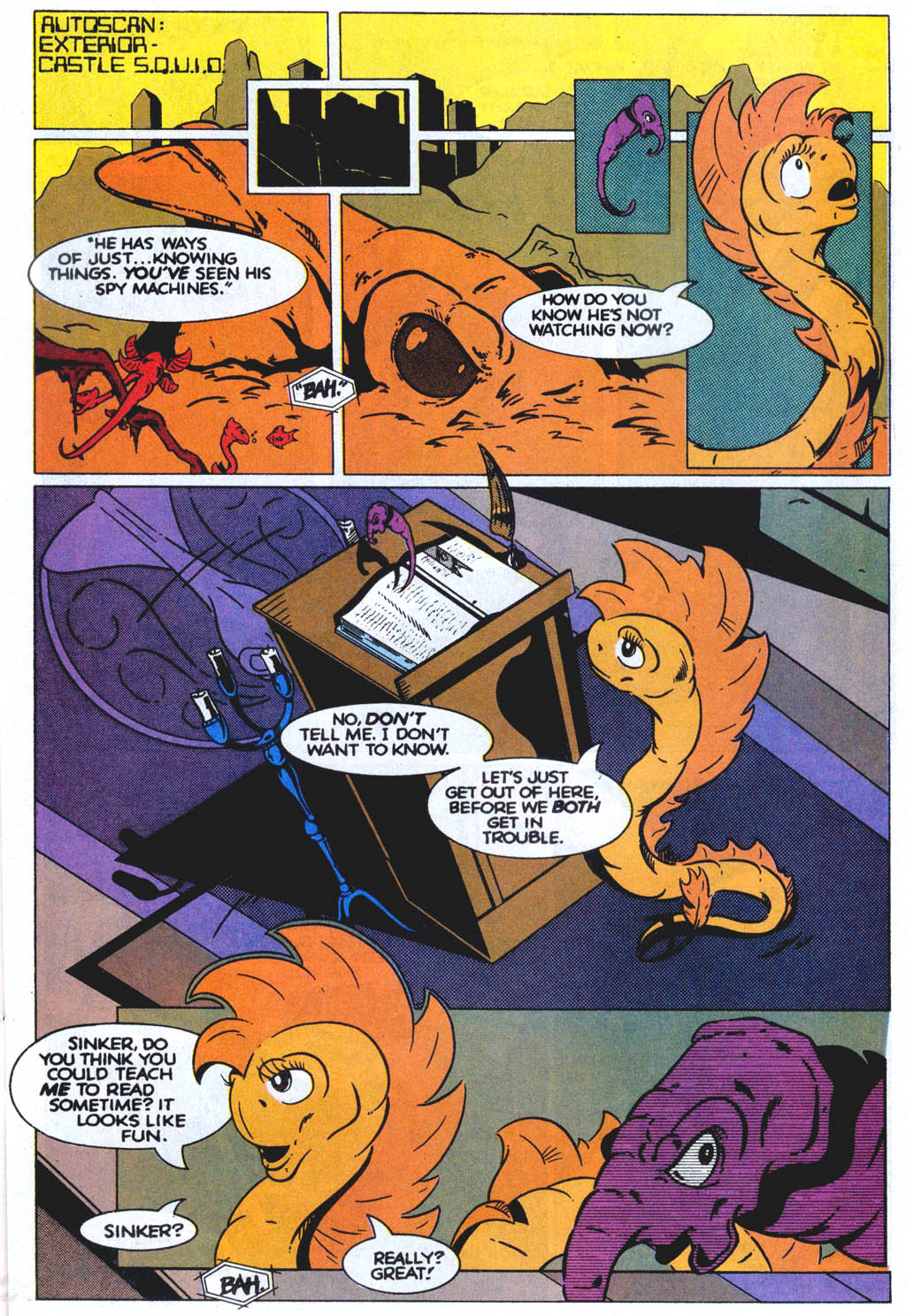 Read online Fish Police comic -  Issue #4 - 10