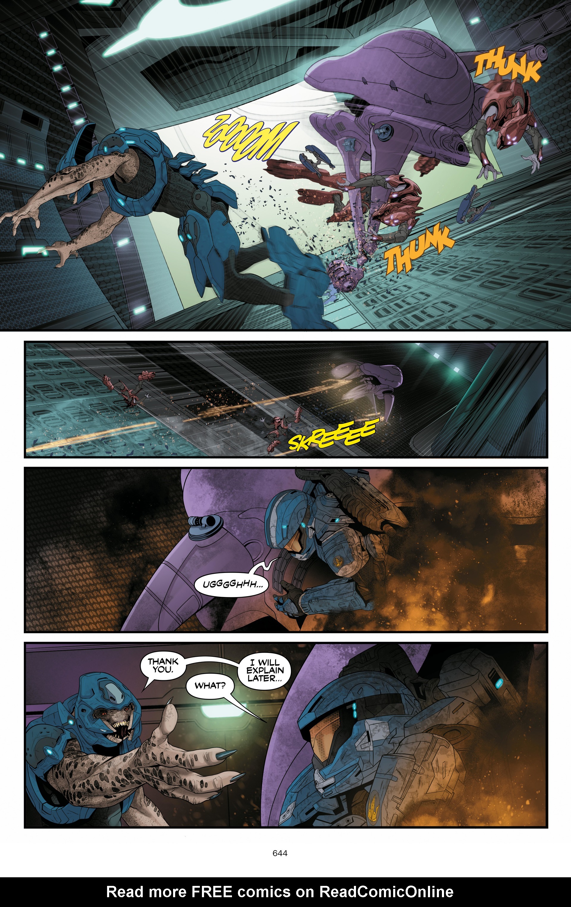 Read online Halo: Initiation and Escalation comic -  Issue # TPB (Part 7) - 36