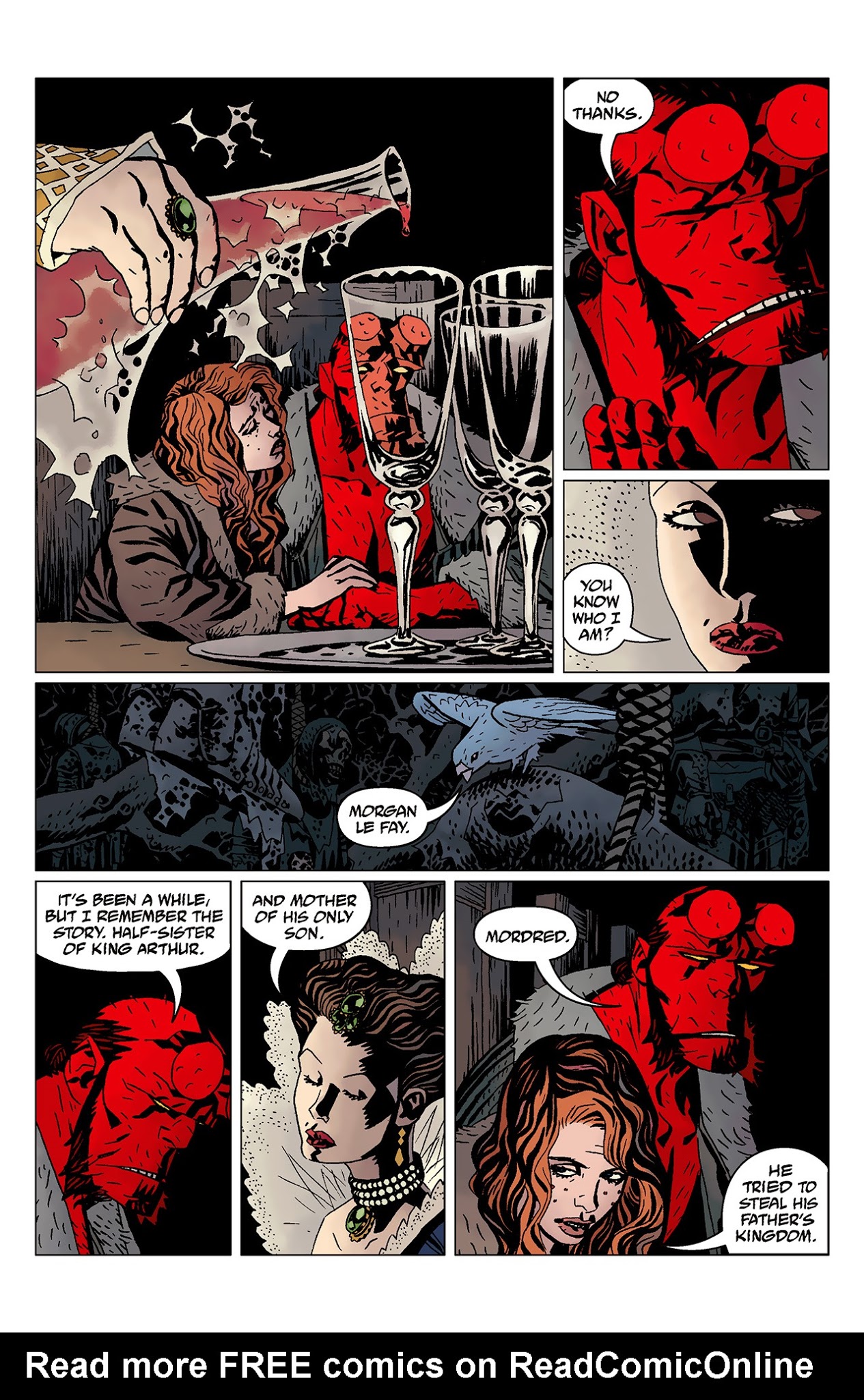 Read online Hellboy: The Wild Hunt comic -  Issue #6 - 5