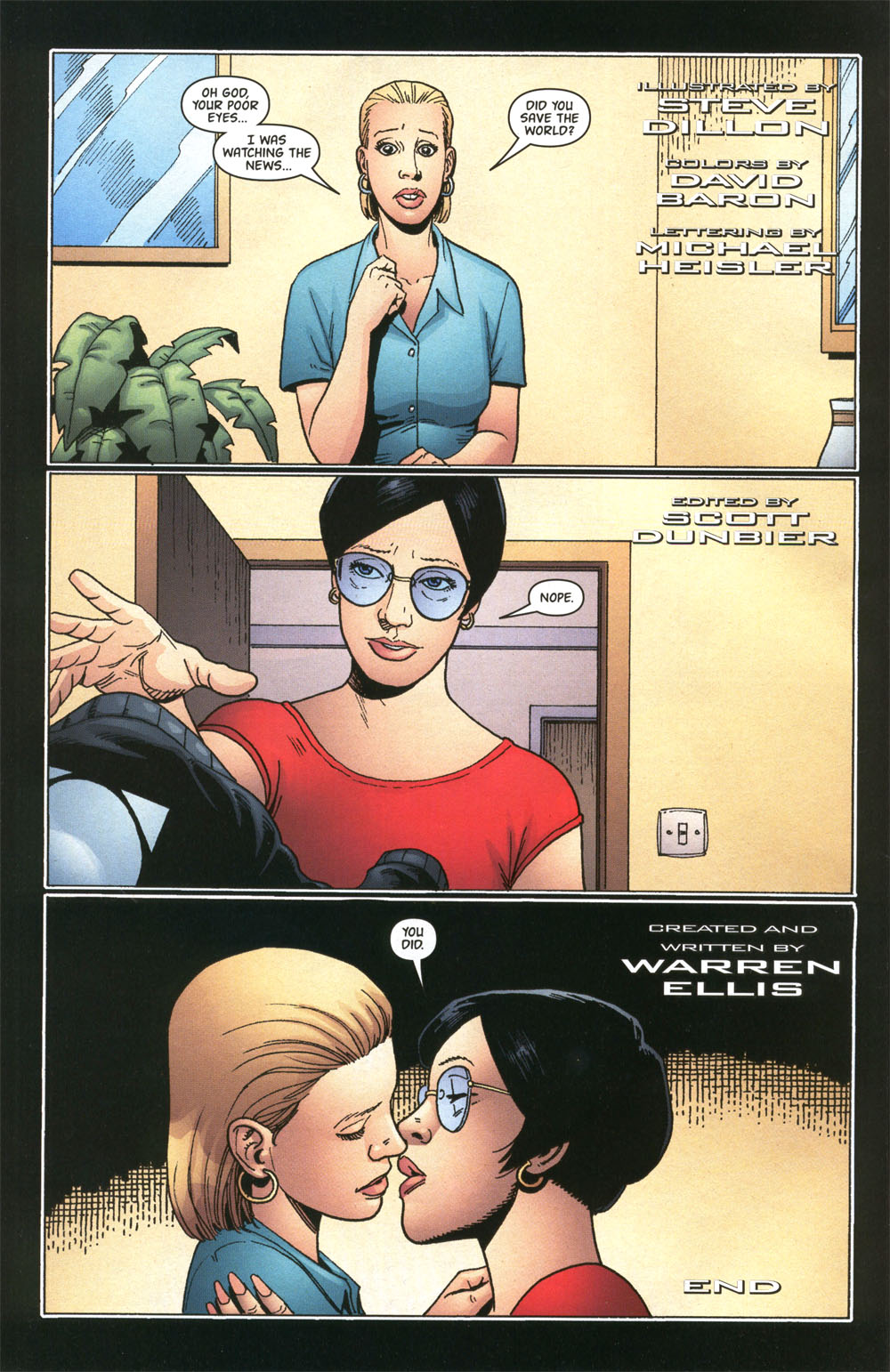 Read online Global Frequency comic -  Issue #3 - 23