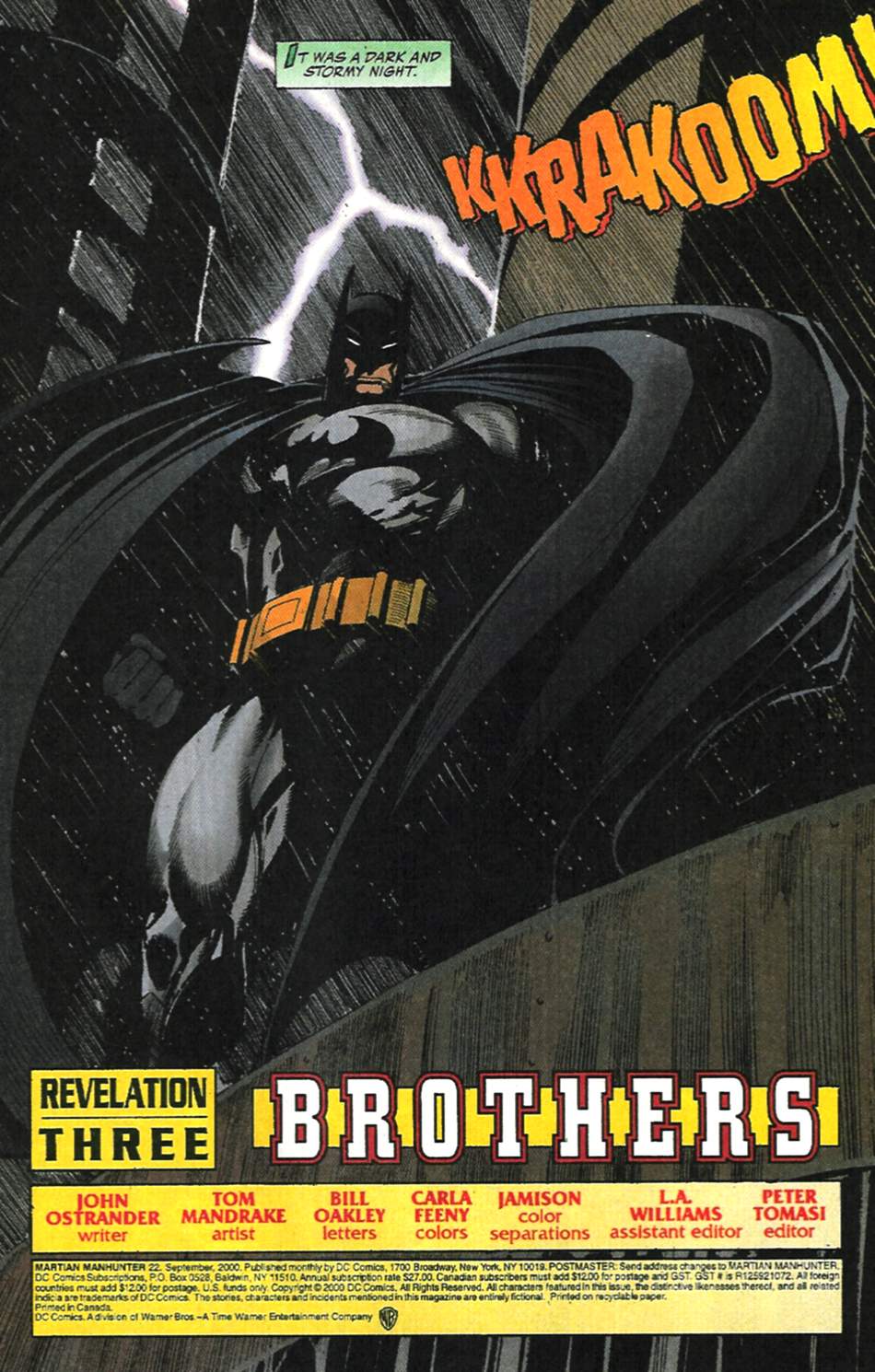 Read online Martian Manhunter (1998) comic -  Issue #22 - 4