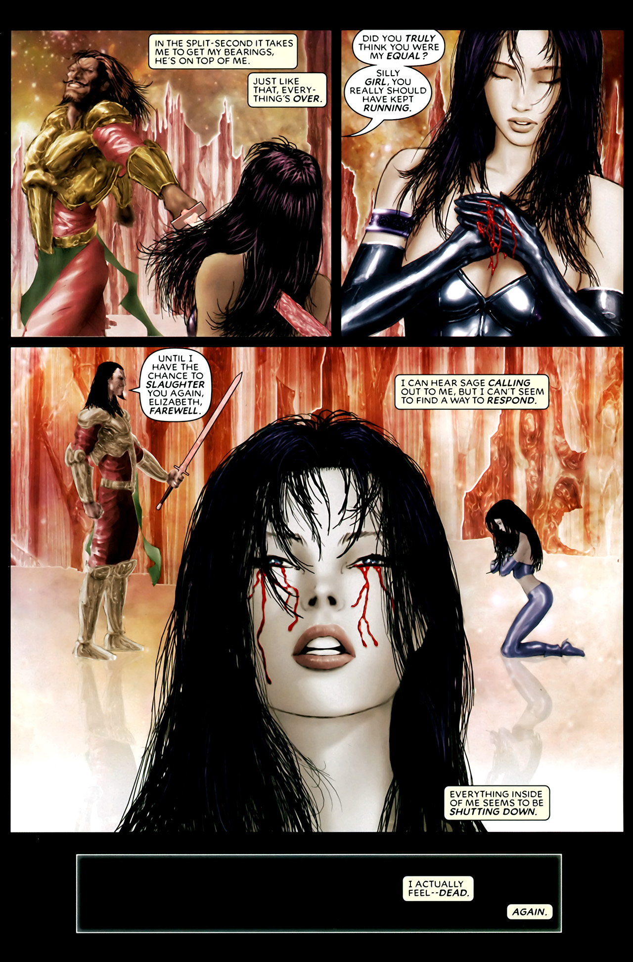 Read online X-Men: Sword of the Braddocks comic -  Issue # Full - 12