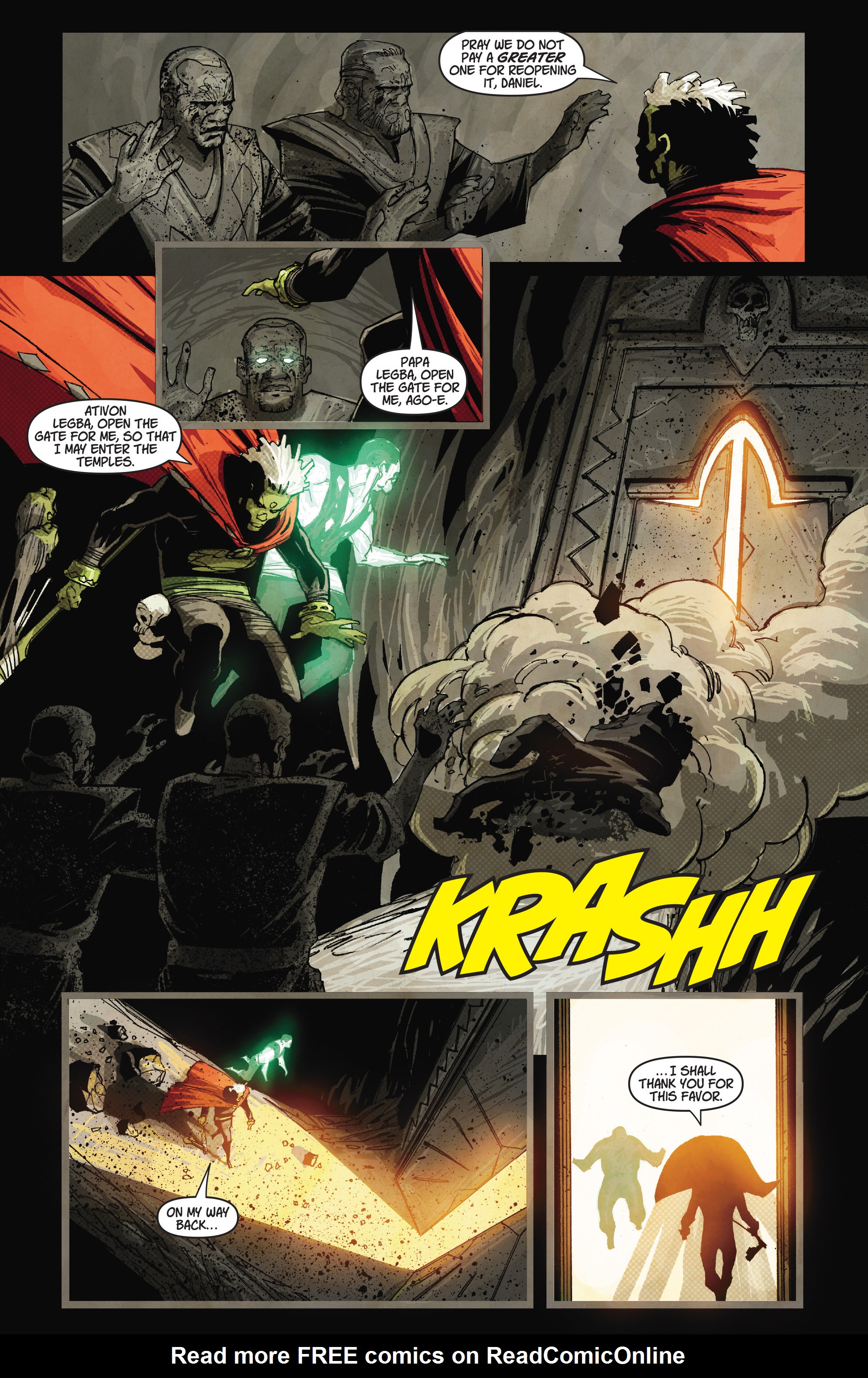 Read online Doctor Voodoo: Avenger of the Supernatural comic -  Issue # _TPB (Part 1) - 87