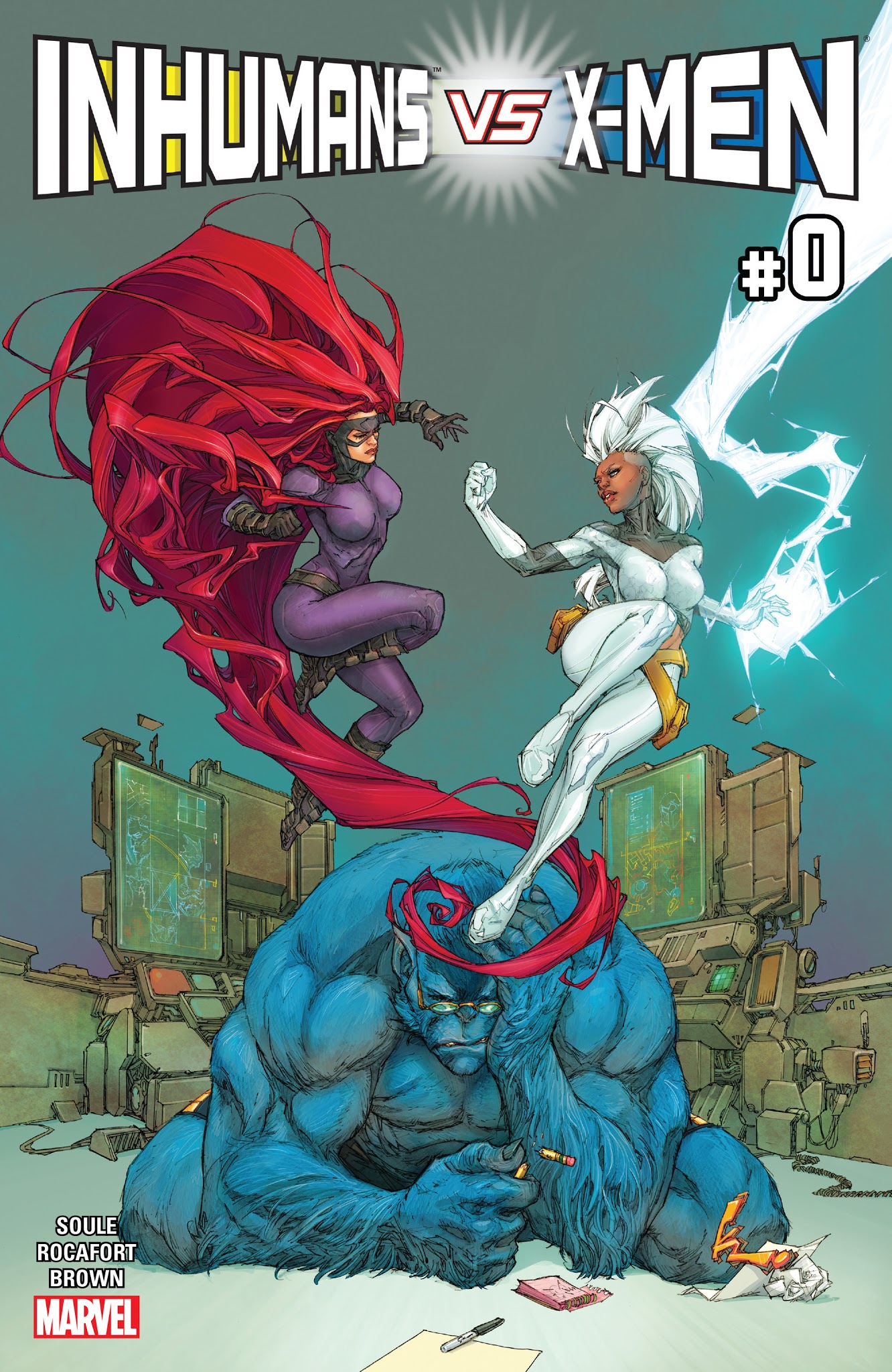 Read online Inhumans Vs. X-Men comic -  Issue # _TPB - 5