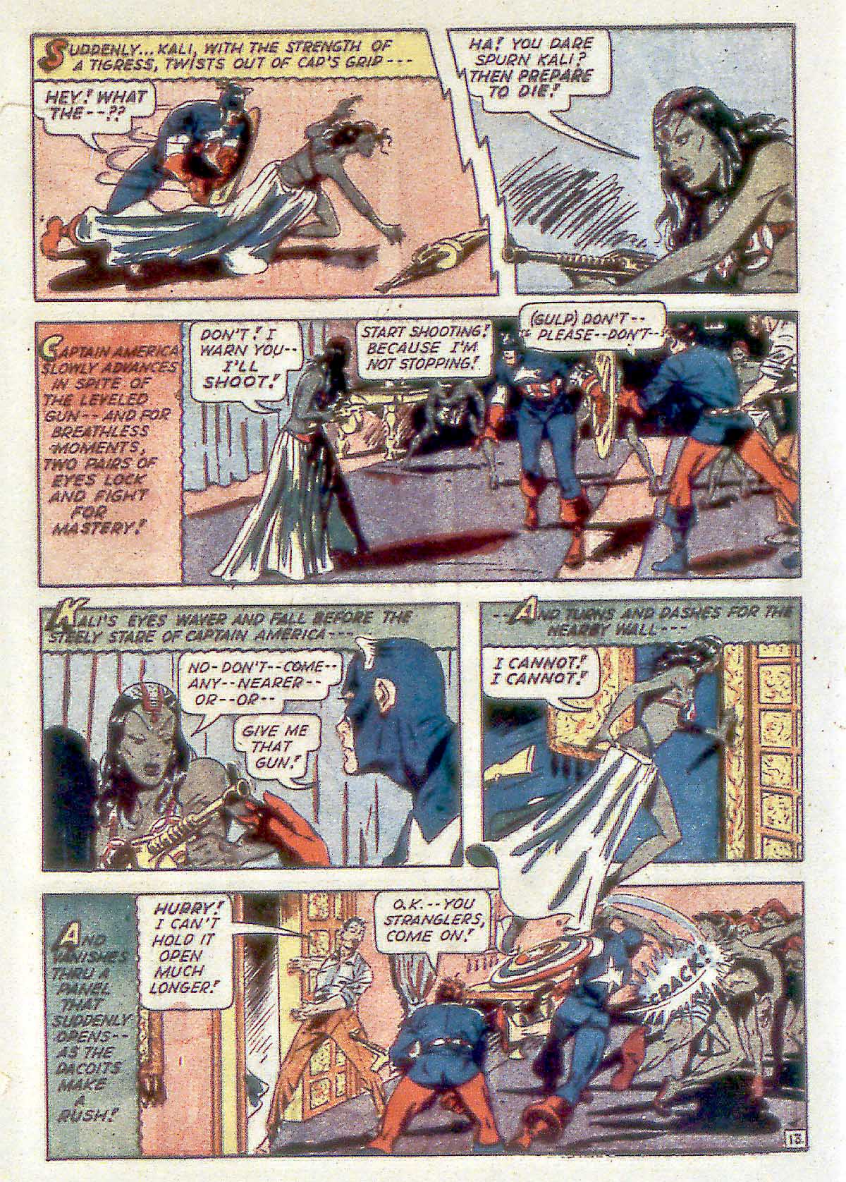 Read online Captain America Comics comic -  Issue #34 - 15