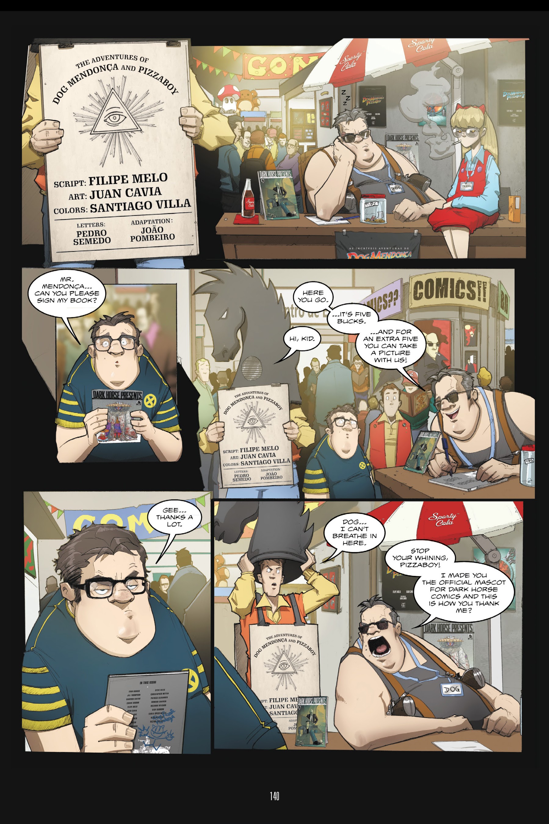 Read online The Incredible Adventures of Dog Mendonca and Pizzaboy comic -  Issue # TPB 2 - 133