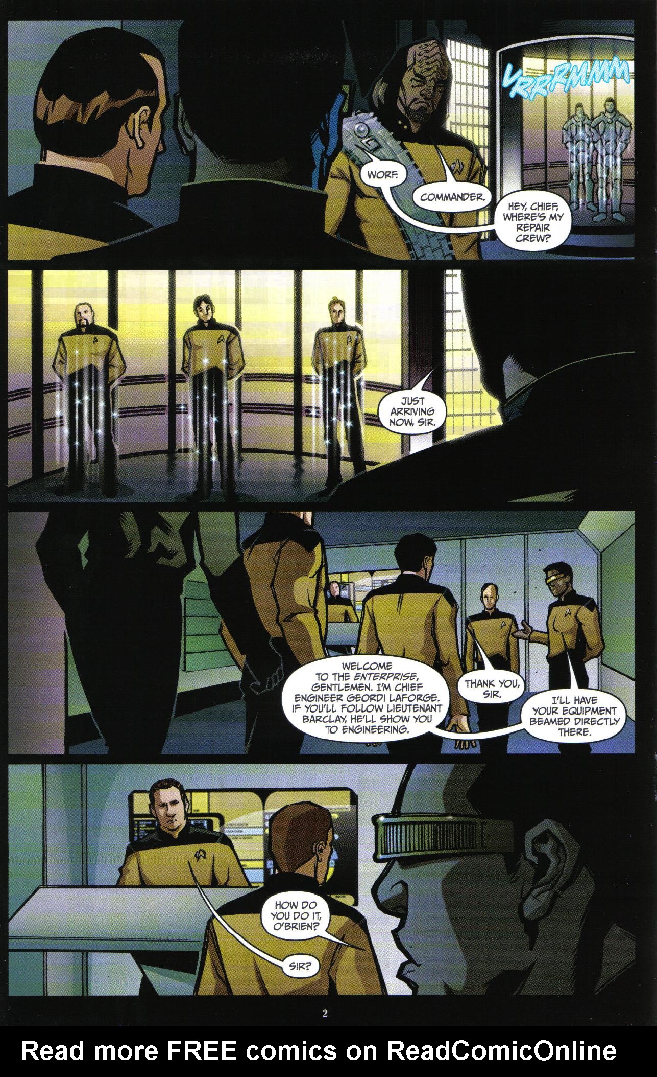 Read online Star Trek: The Next Generation: Intelligence Gathering comic -  Issue #3 - 4