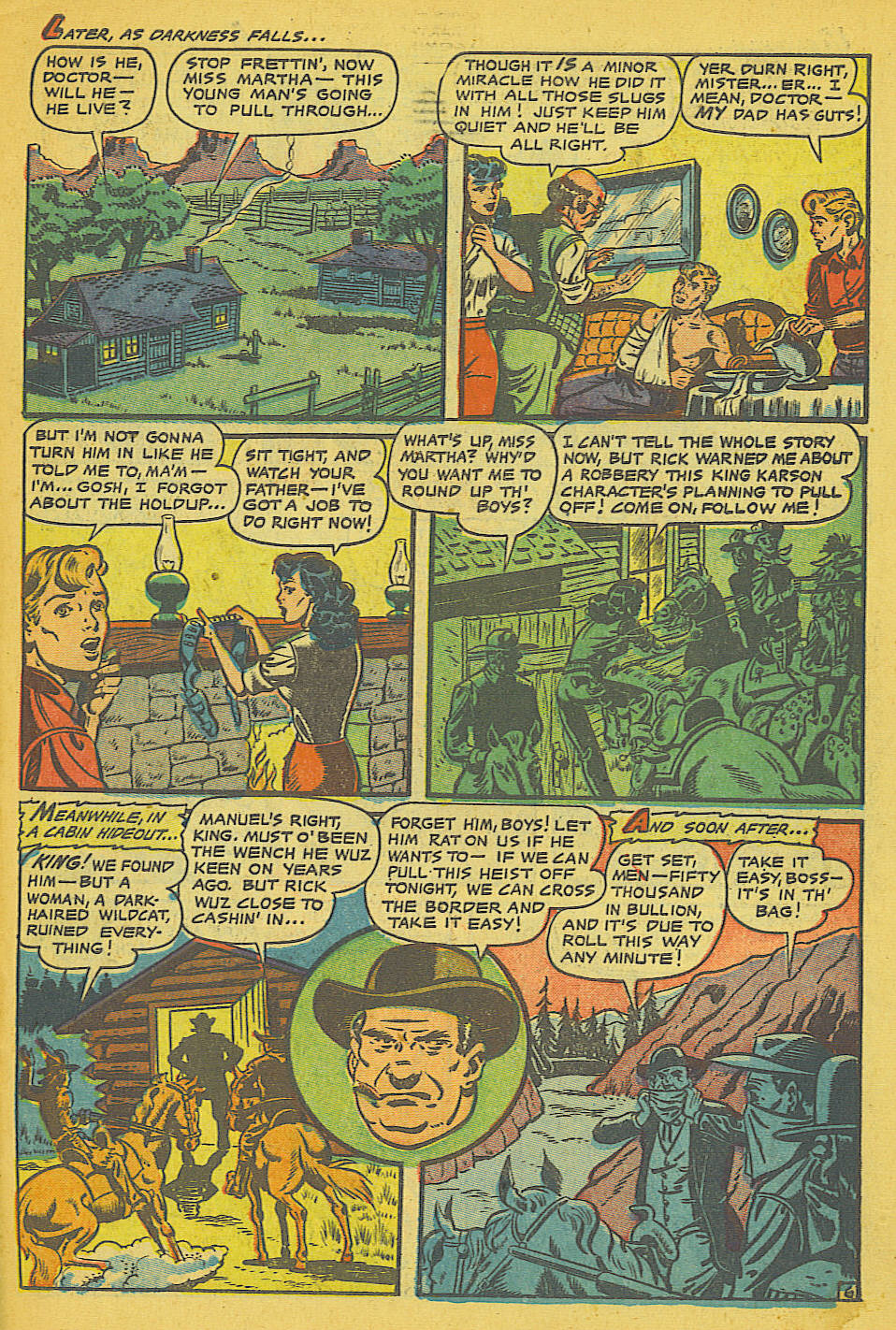 Read online Cowgirl Romances (1950) comic -  Issue #8 - 27