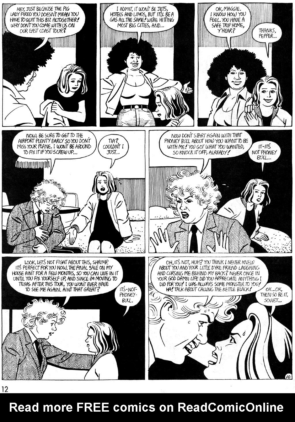 Read online Love and Rockets (1982) comic -  Issue #27 - 14