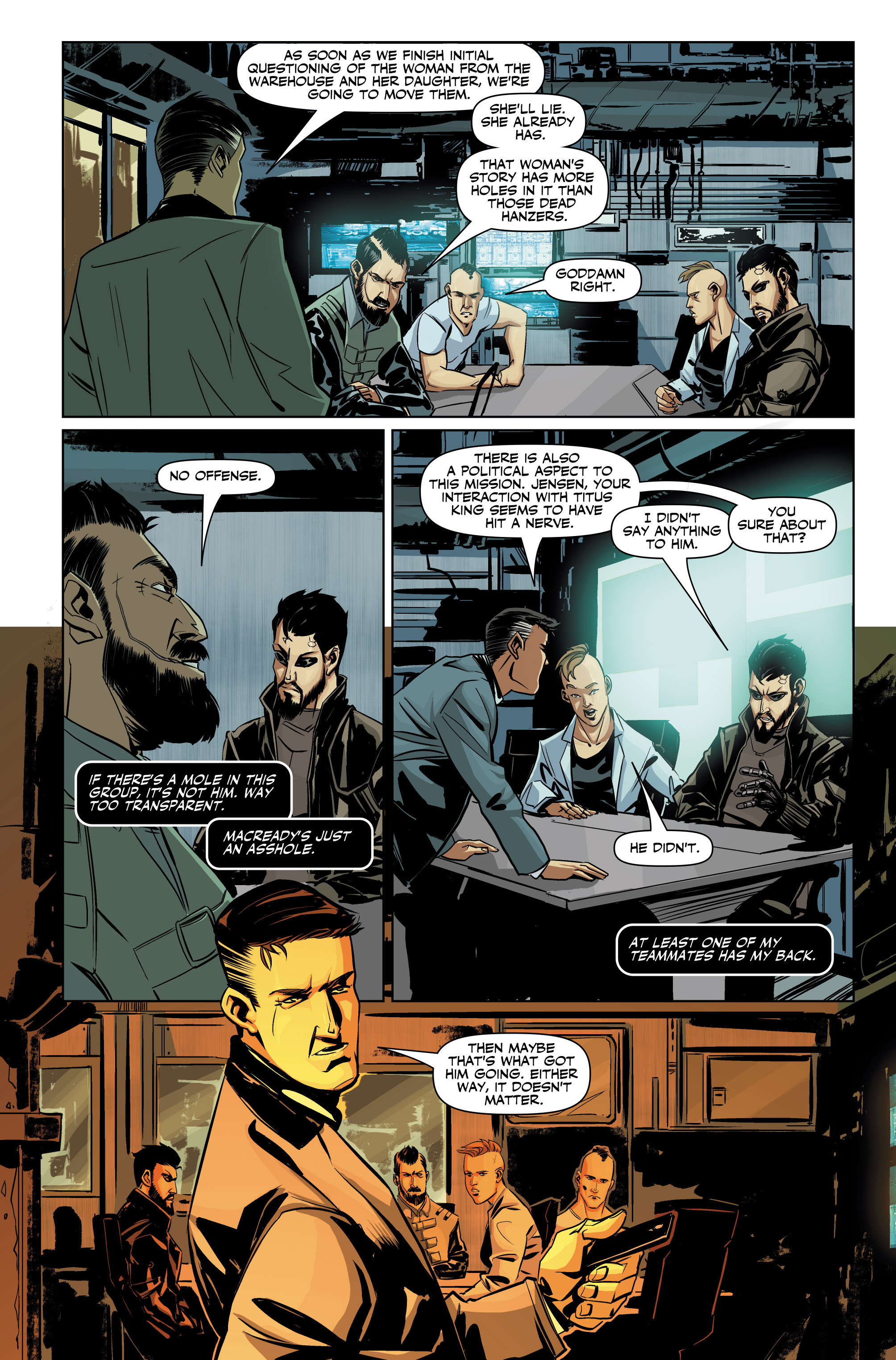 Read online Deus Ex: Children's Crusade comic -  Issue #3 - 9