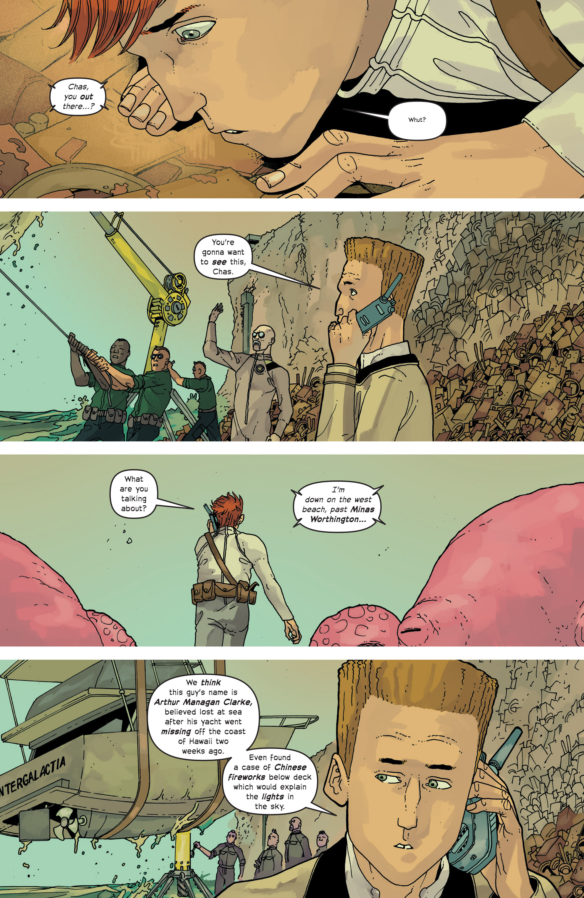 Read online Great Pacific comic -  Issue #13 - 19