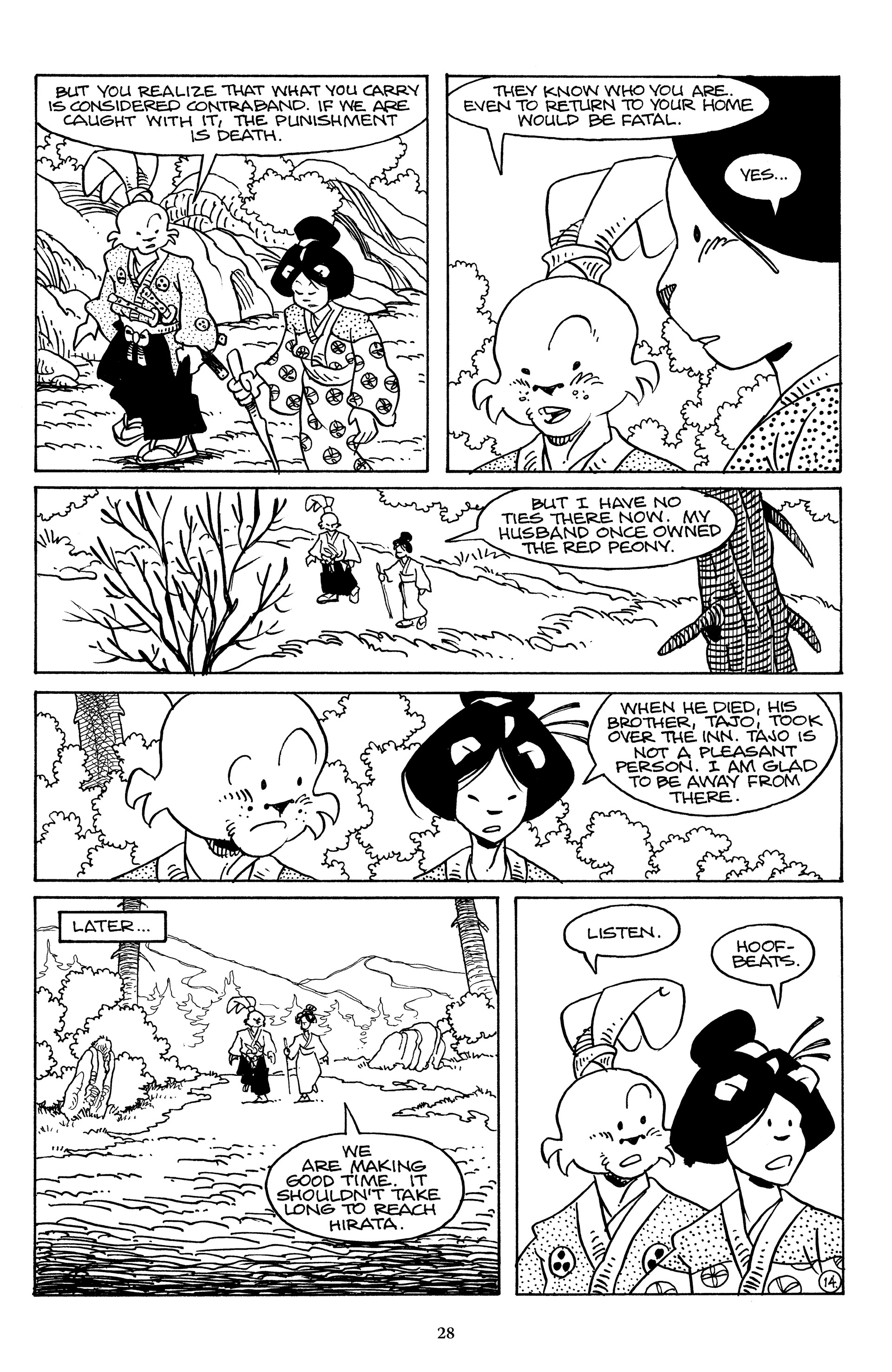 Read online The Usagi Yojimbo Saga (2021) comic -  Issue # TPB 5 (Part 1) - 28