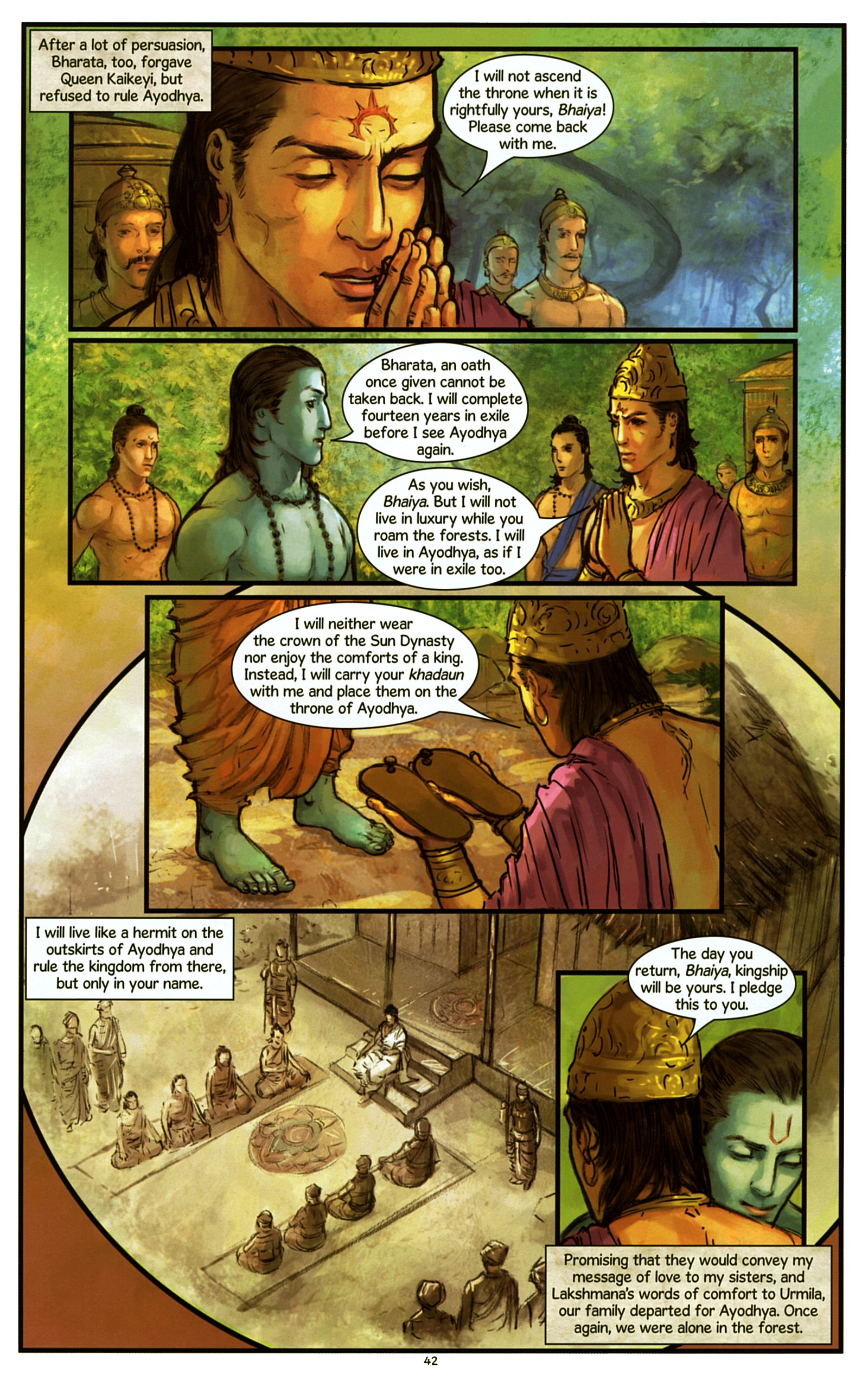 Read online Sita Daughter of the Earth comic -  Issue # TPB - 46