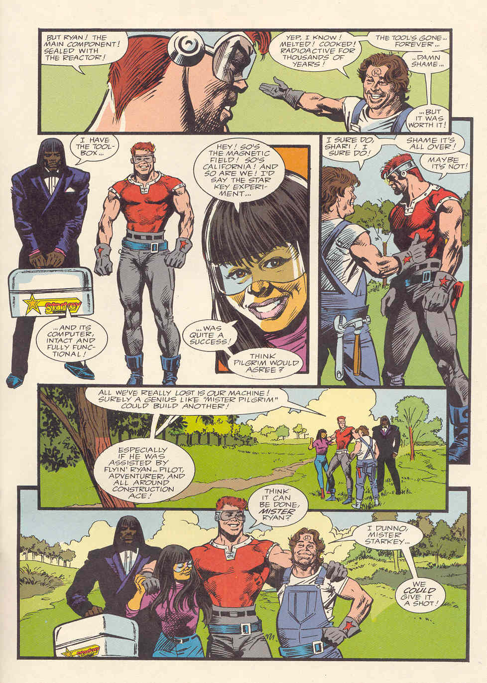 Read online Steelgrip Starkey comic -  Issue #6 - 32