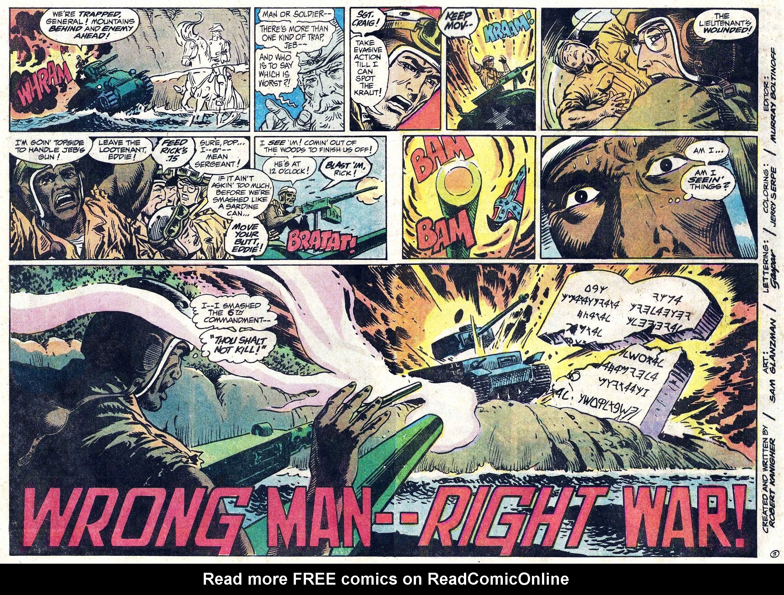 Read online G.I. Combat (1952) comic -  Issue #263 - 4