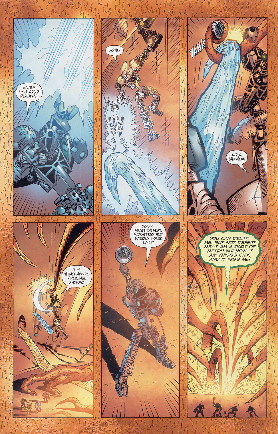 Read online Bionicle comic -  Issue #18 - 11