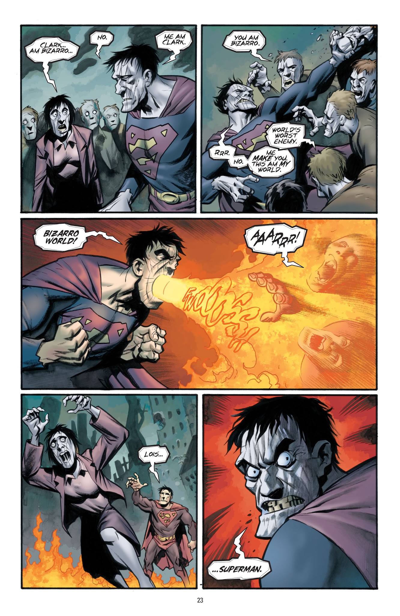 Read online Superman: Escape From Bizarro World comic -  Issue # TPB - 20