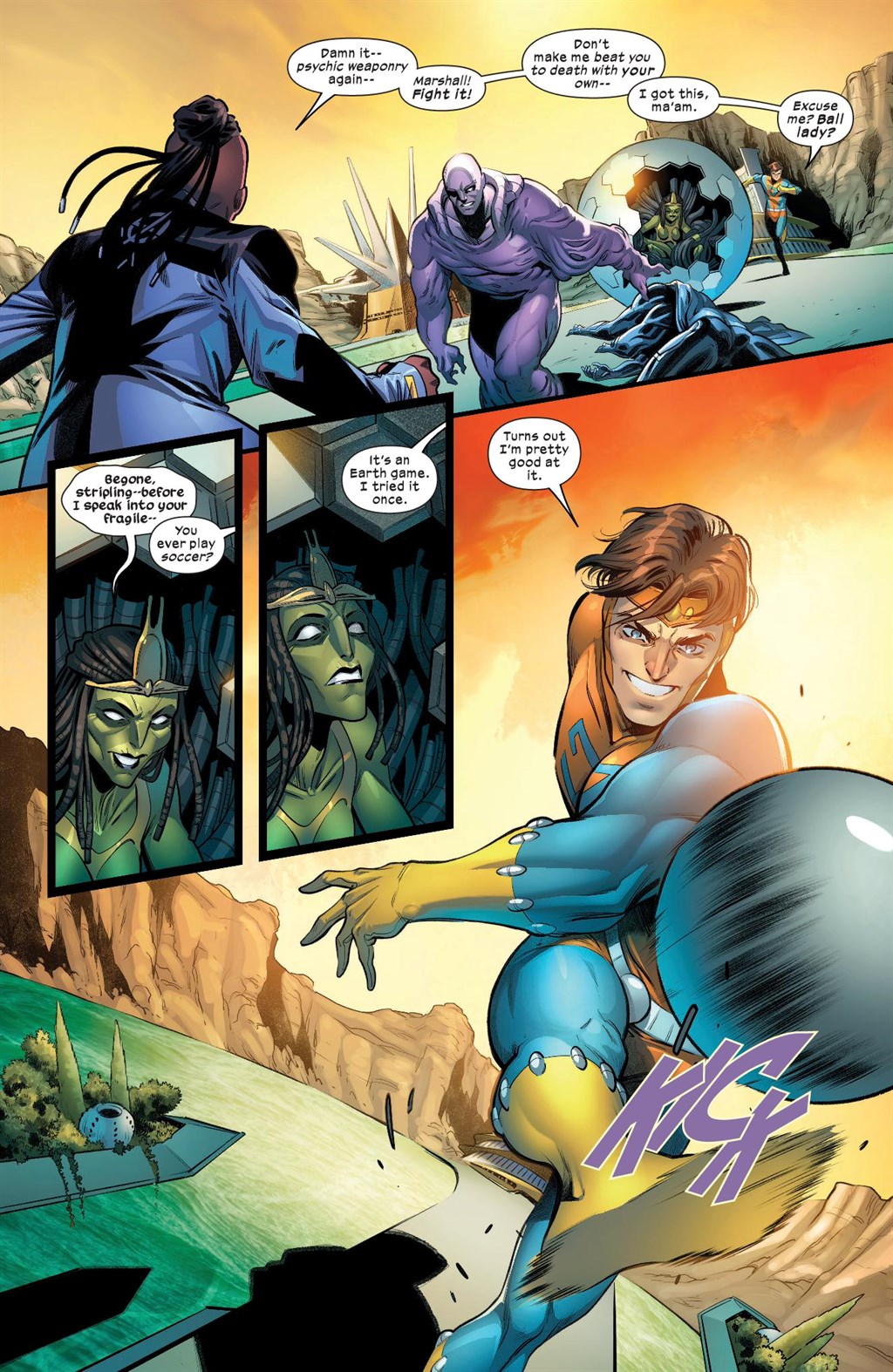Read online Trials Of X comic -  Issue # TPB 8 - 116