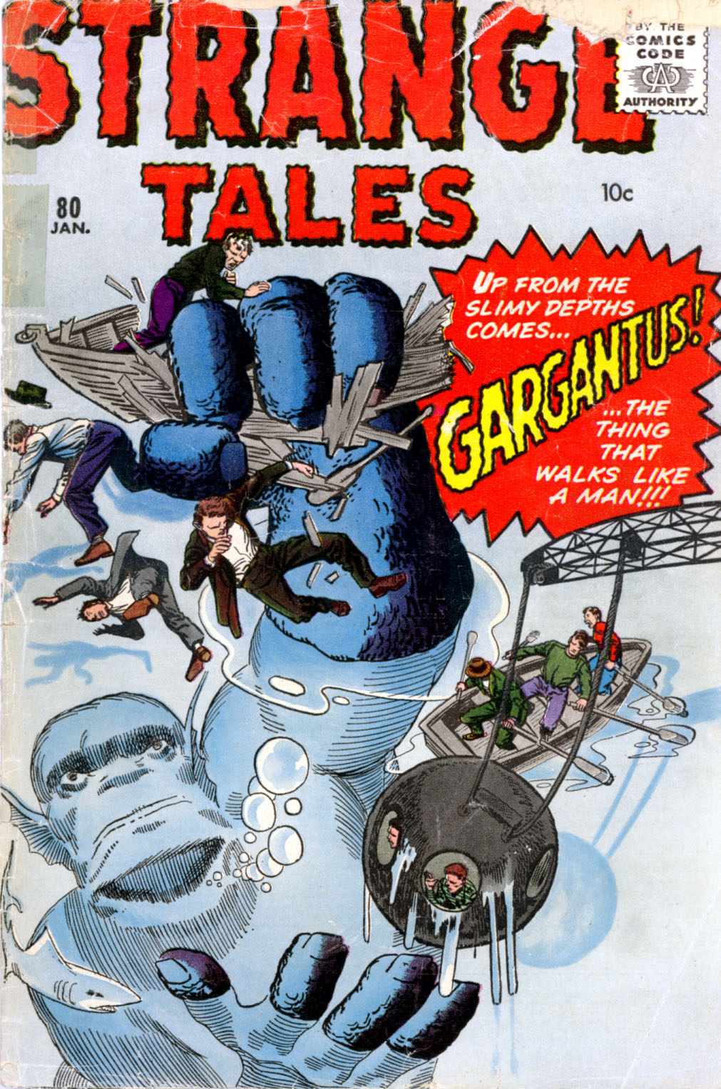 Read online Strange Tales (1951) comic -  Issue #80 - 1