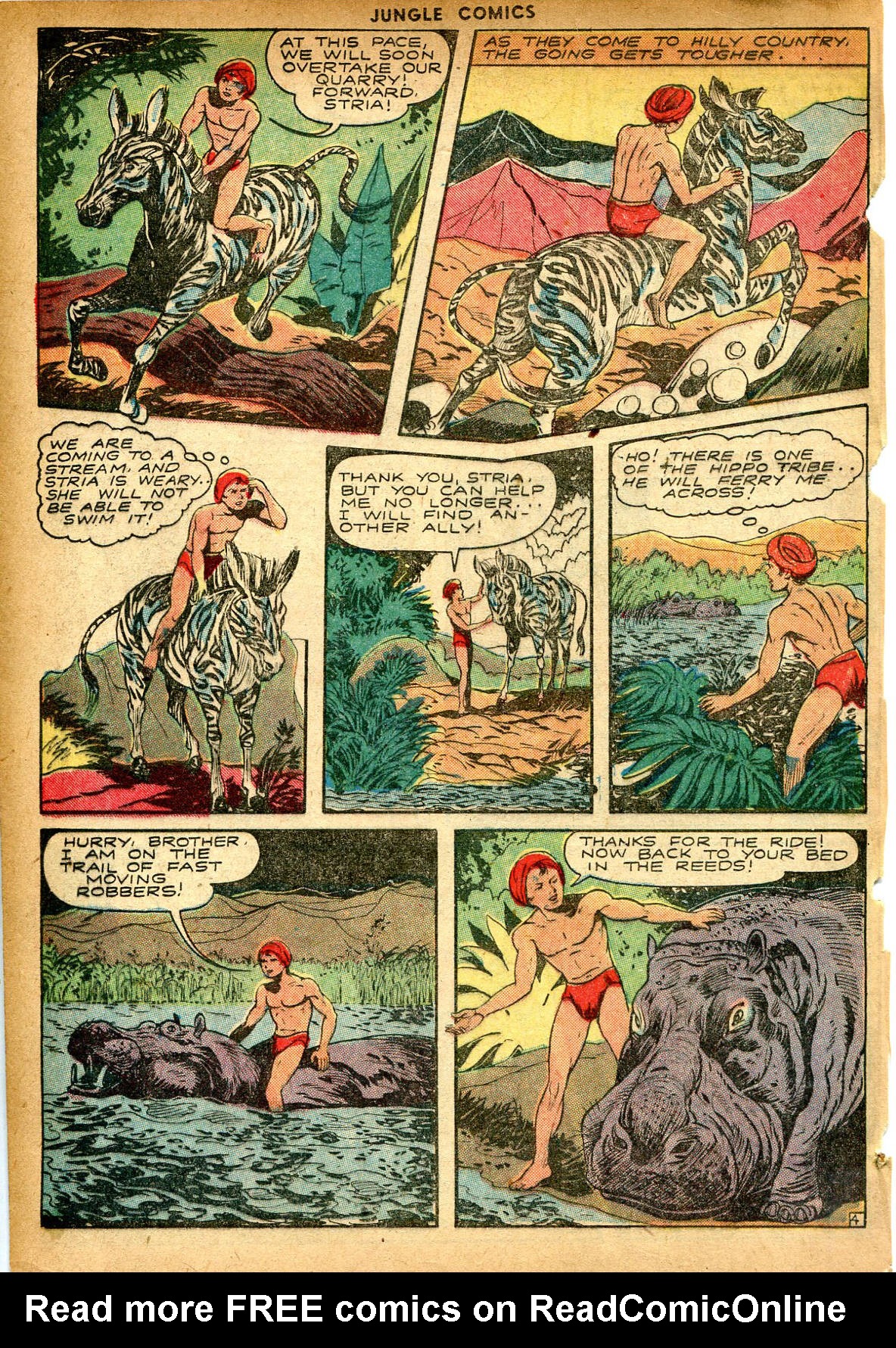 Read online Jungle Comics comic -  Issue #52 - 24