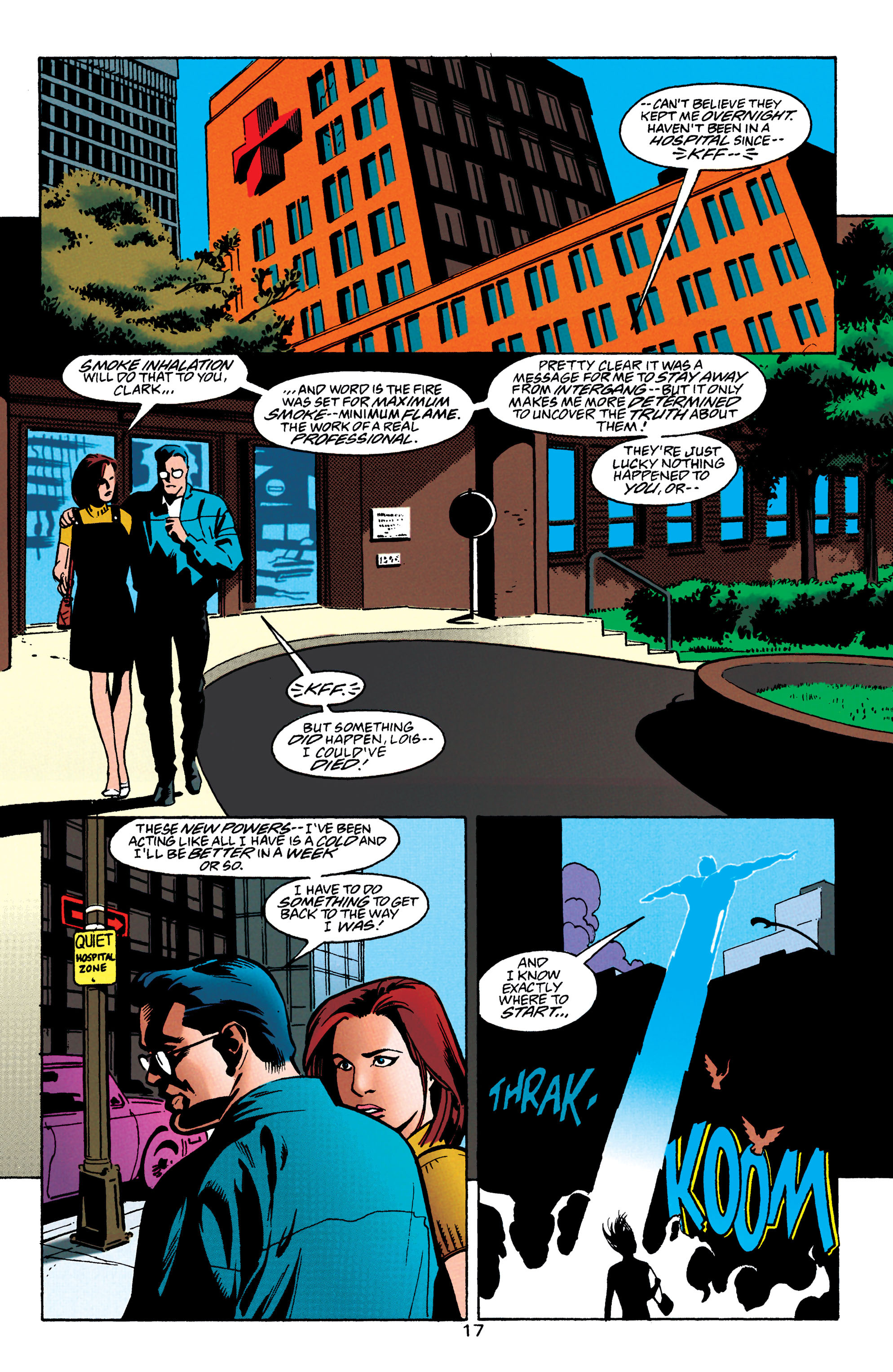 Read online Adventures of Superman (1987) comic -  Issue #549 - 17