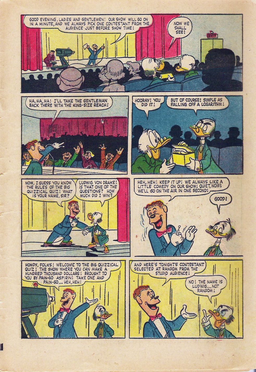 Read online Walt Disney's Ludwig Von Drake comic -  Issue #1 - 31