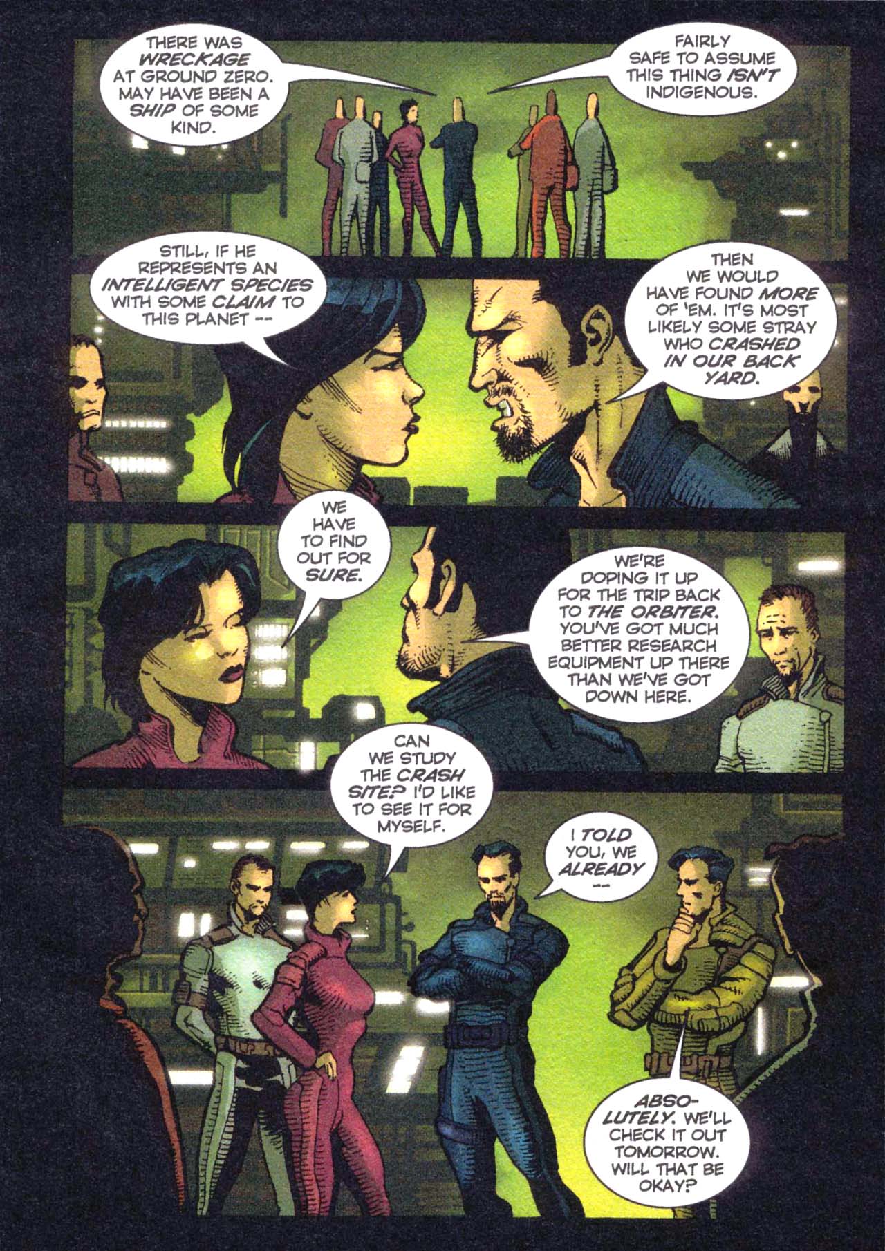 Read online Alien vs. Predator: Thrill of the Hunt comic -  Issue # TPB - 26