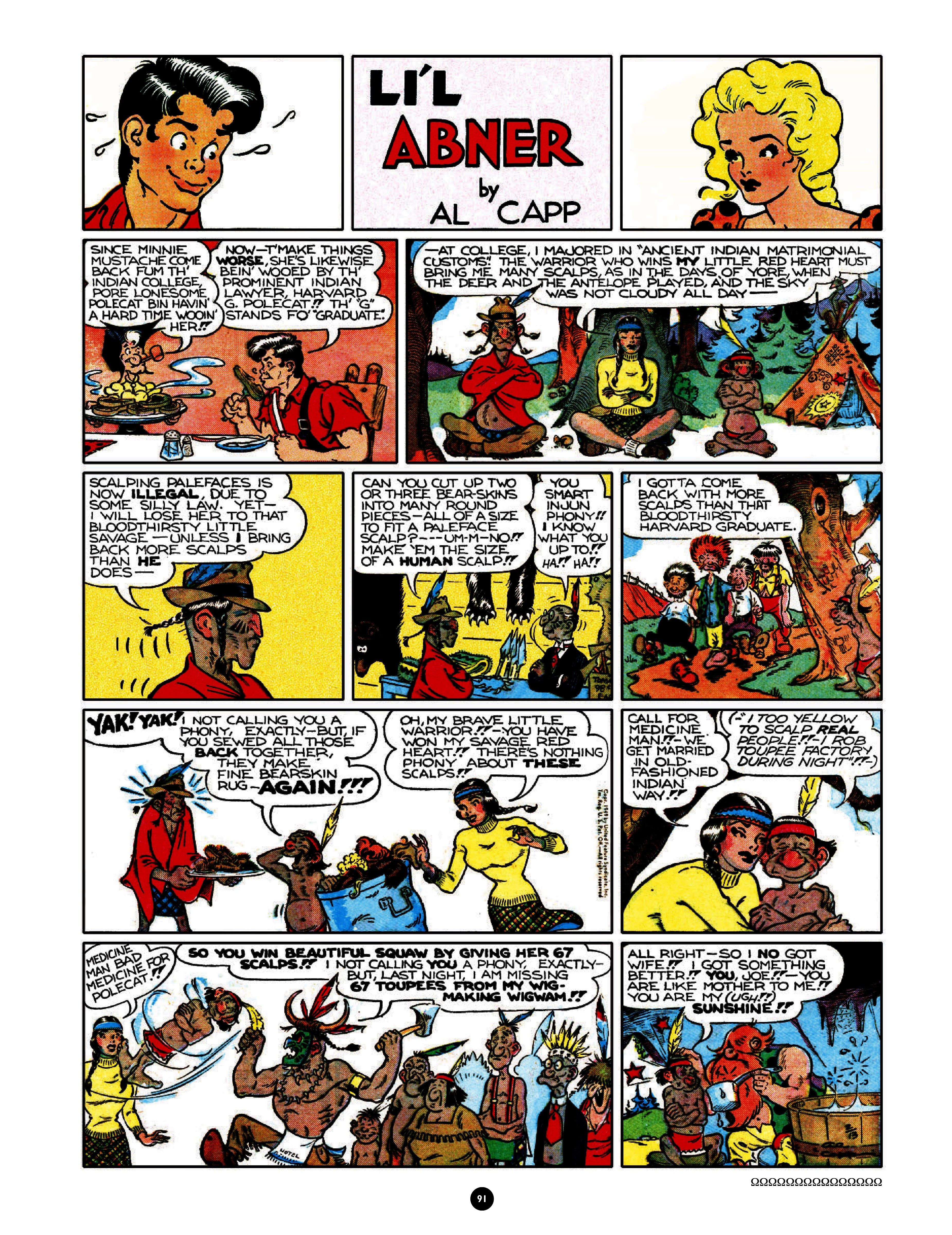 Read online Al Capp's Li'l Abner Complete Daily & Color Sunday Comics comic -  Issue # TPB 8 (Part 1) - 94