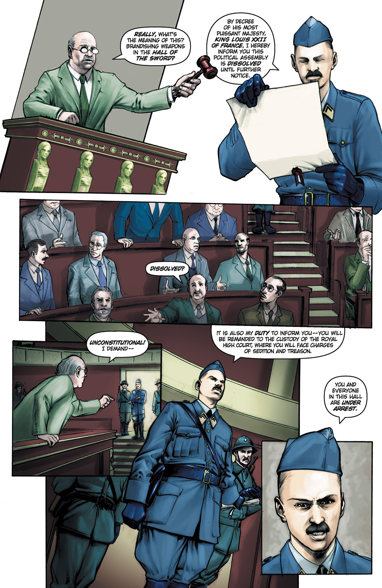 Read online Rex Mundi (2006) comic -  Issue # TPB 4 - 17