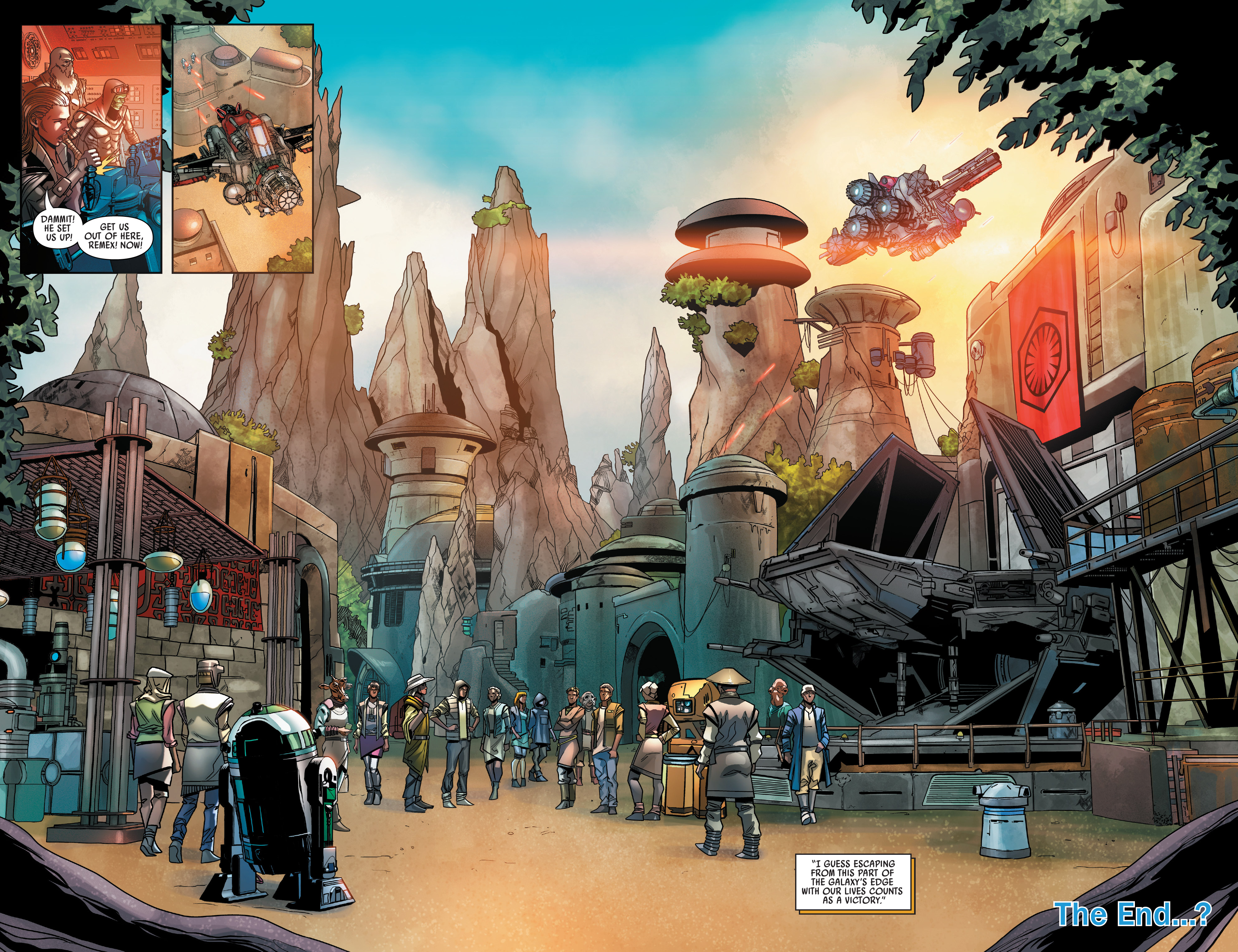 Read online Star Wars: Galaxy's Edge comic -  Issue #5 - 21