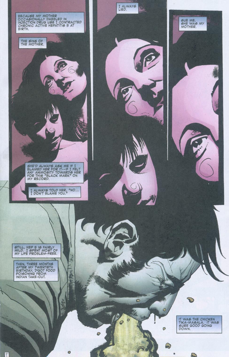 Read online Blood and Water comic -  Issue #1 - 4