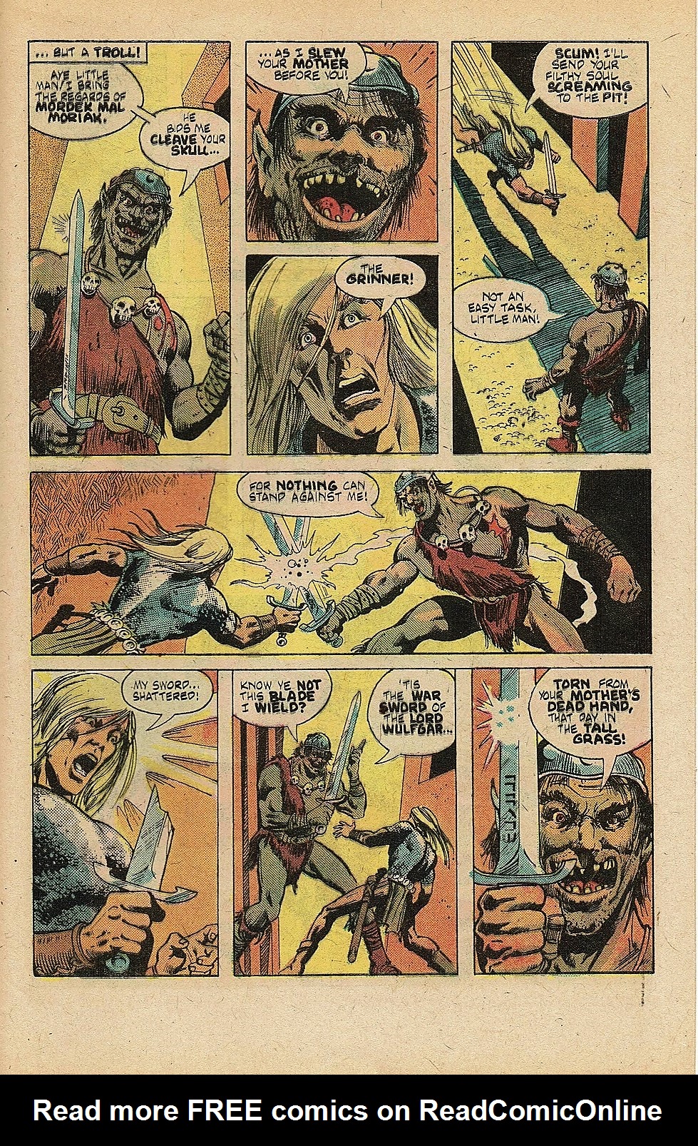 Read online Wulf the Barbarian comic -  Issue #1 - 29