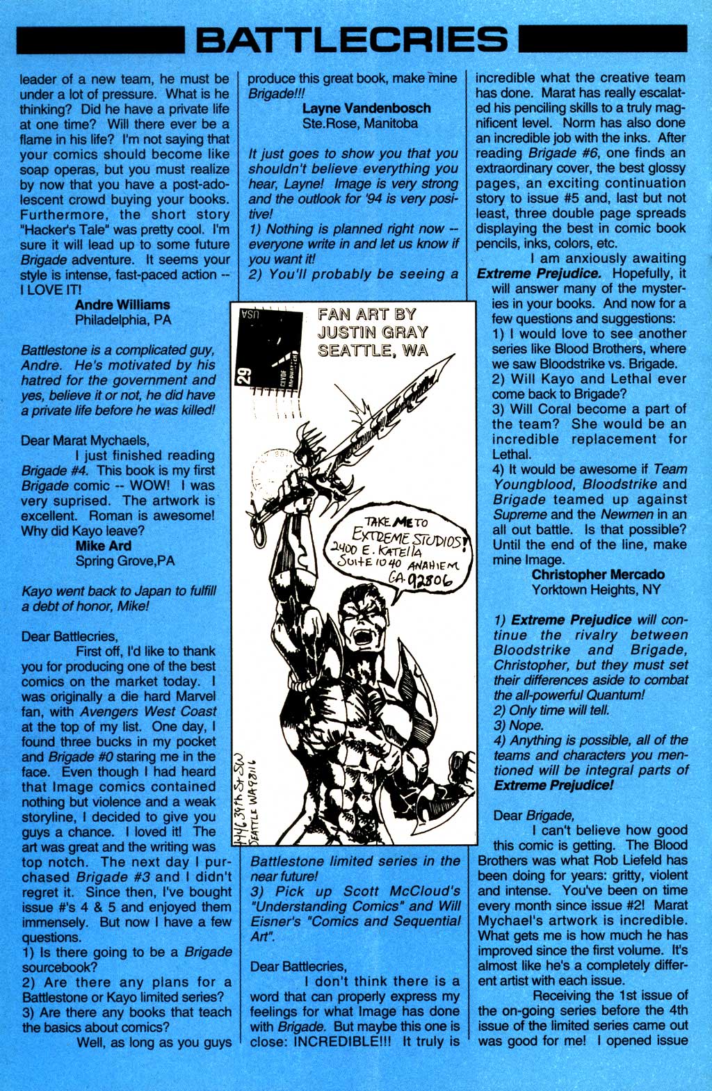 Read online Brigade (1993) comic -  Issue #7 - 20