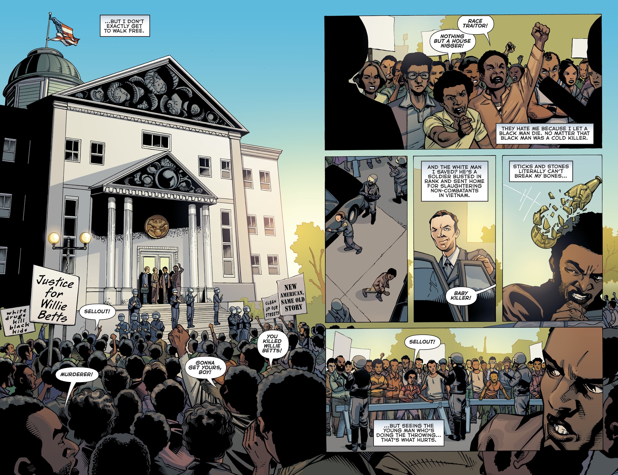 Read online The American Way: Those Above and Those Below comic -  Issue #2 - 3