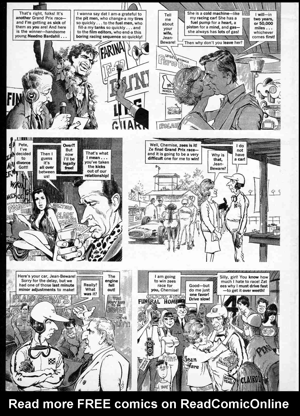 Read online MAD comic -  Issue #115 - 48