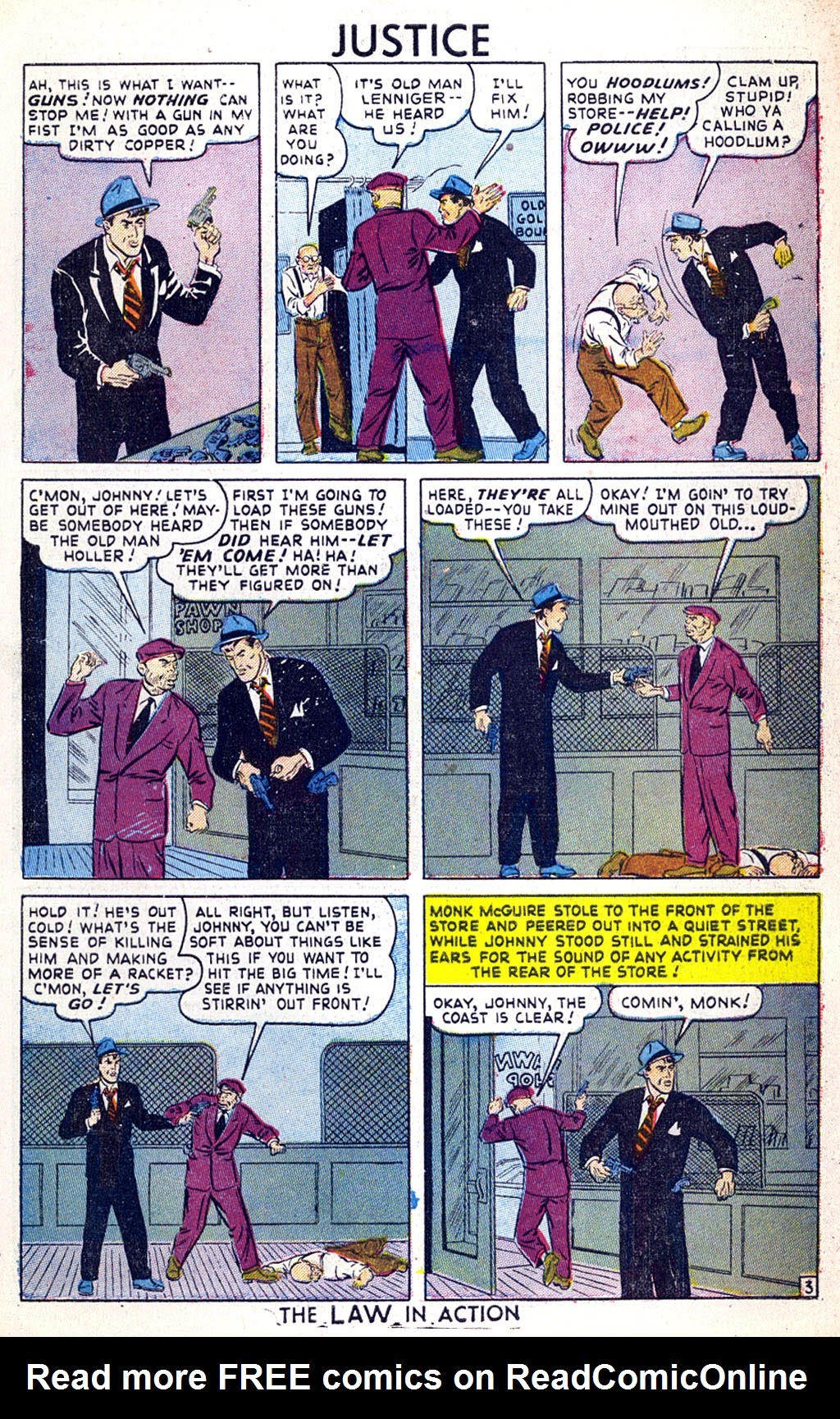Read online Justice (1947) comic -  Issue #9 - 5