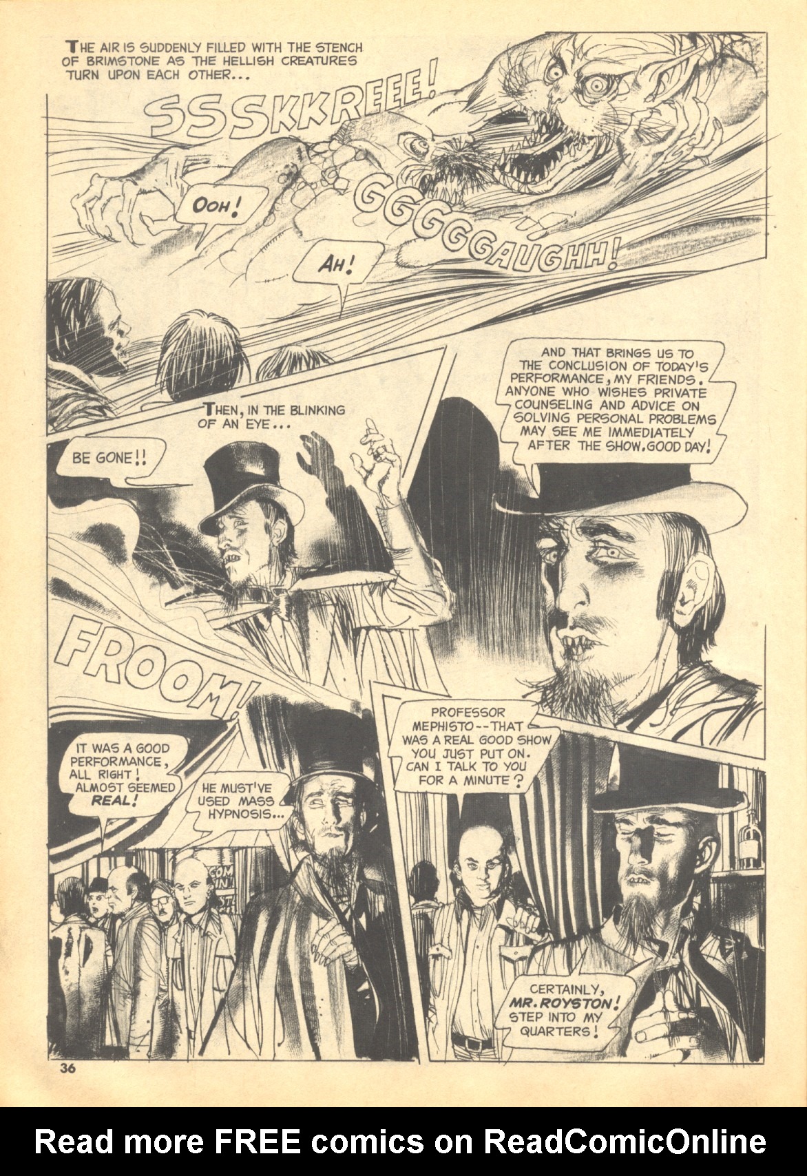 Read online Creepy (1964) comic -  Issue #50 - 36