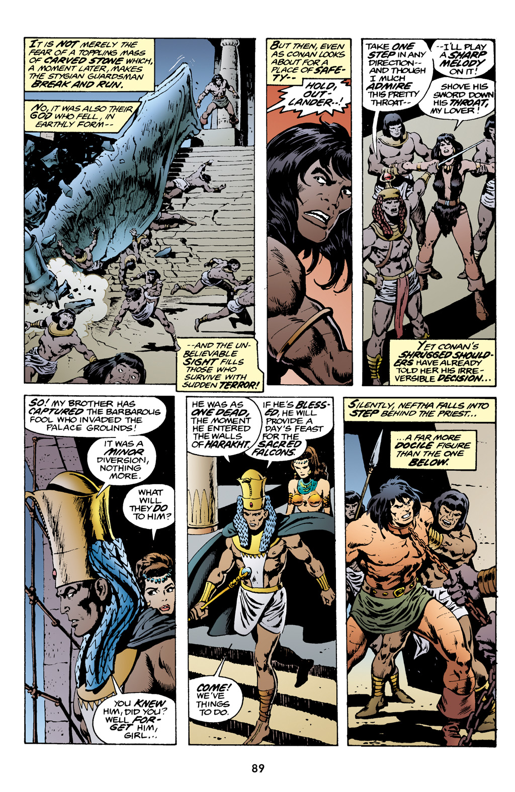 Read online The Chronicles of Conan comic -  Issue # TPB 10 (Part 1) - 89