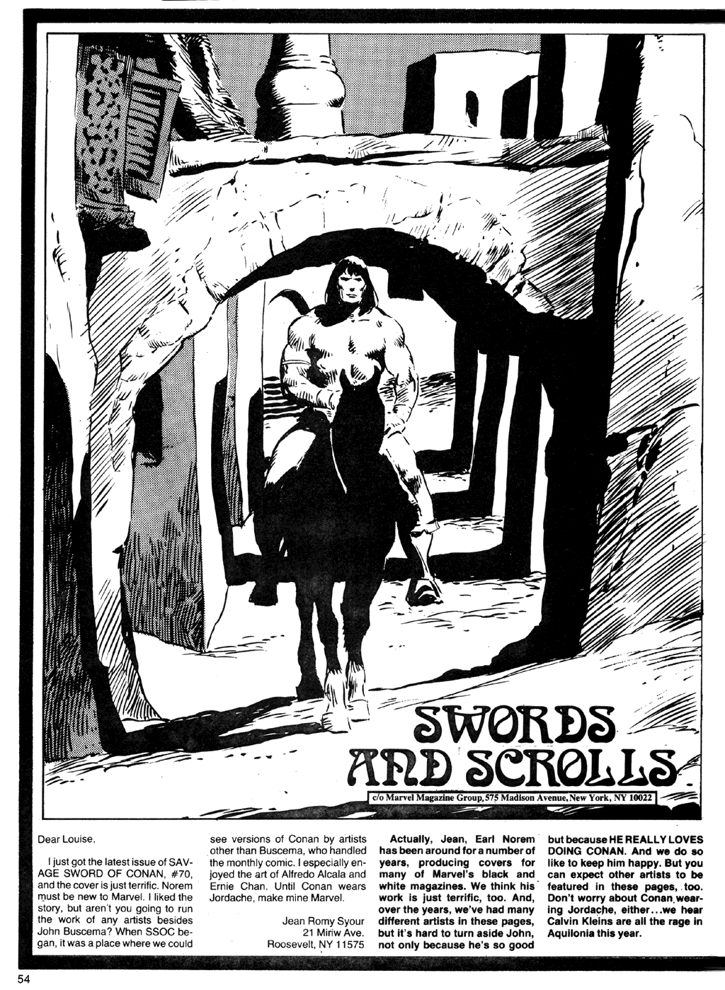 Read online The Savage Sword Of Conan comic -  Issue #73 - 54