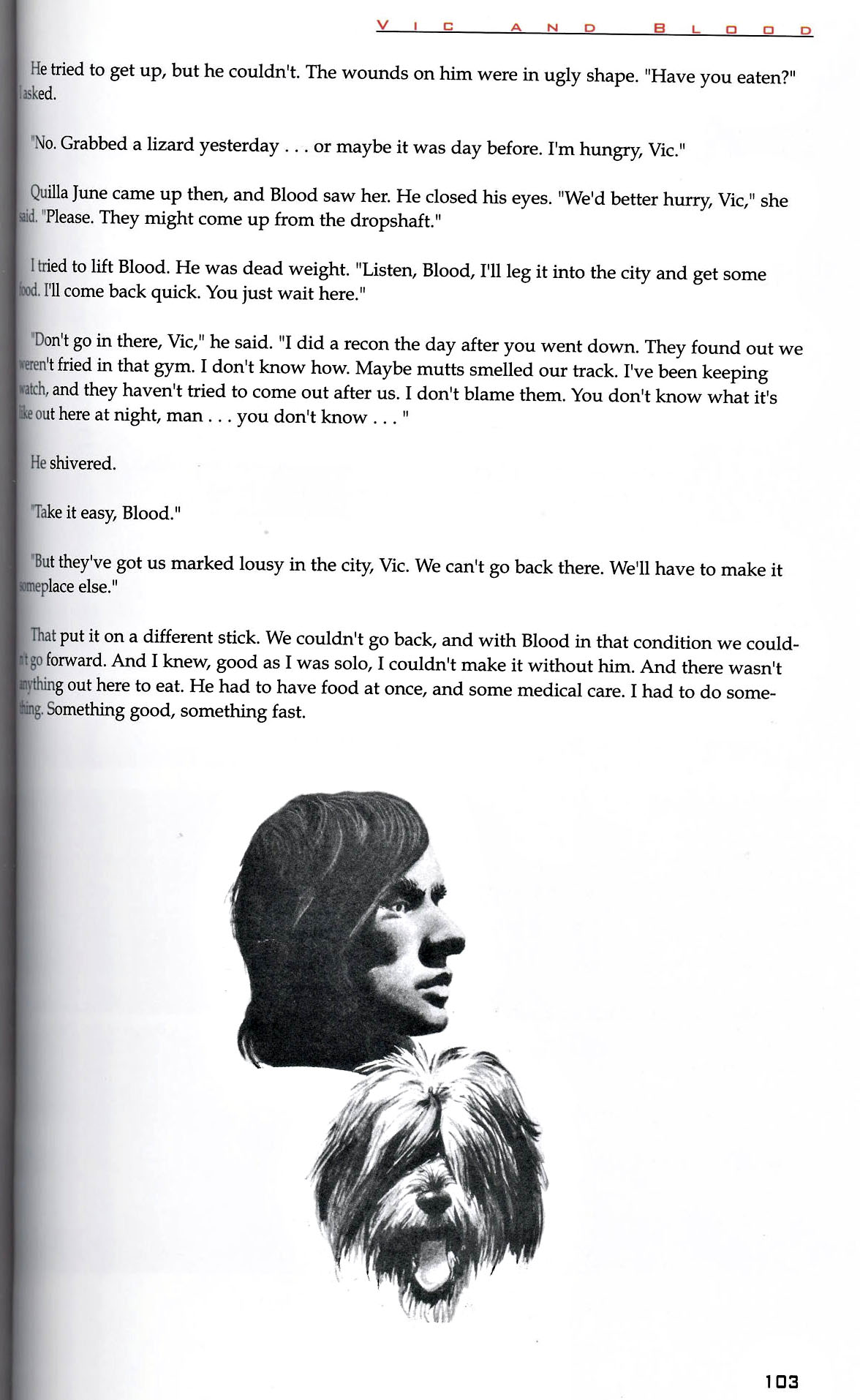 Read online Vic and Blood comic -  Issue # TPB - 104