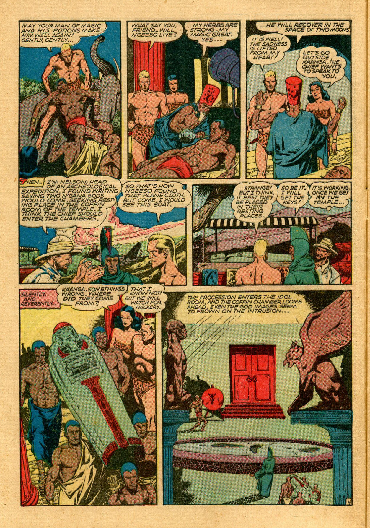 Read online Jungle Comics comic -  Issue #69 - 6