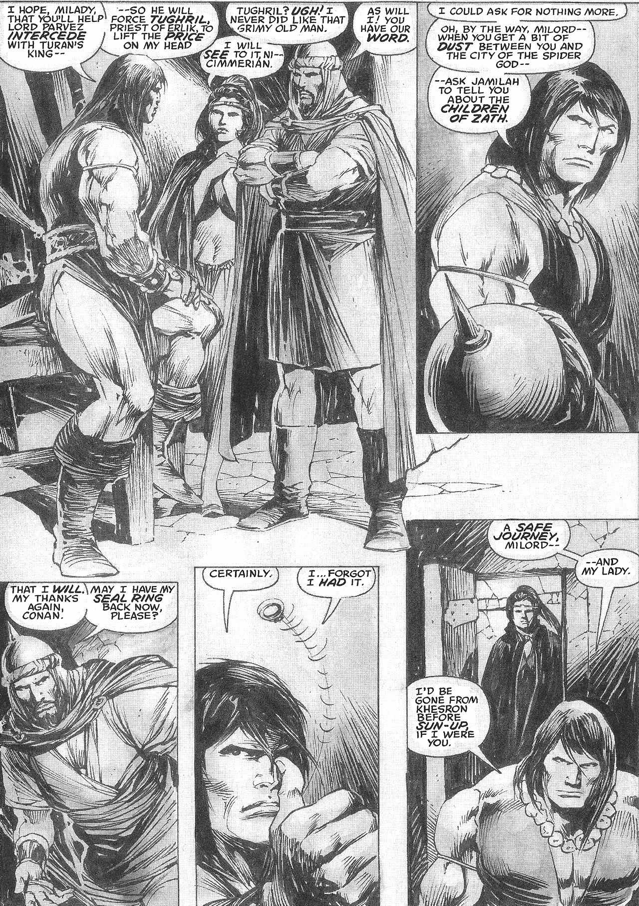 Read online The Savage Sword Of Conan comic -  Issue #209 - 44