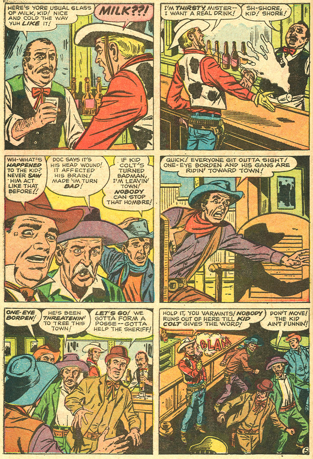 Read online Kid Colt Outlaw comic -  Issue #130 - 30