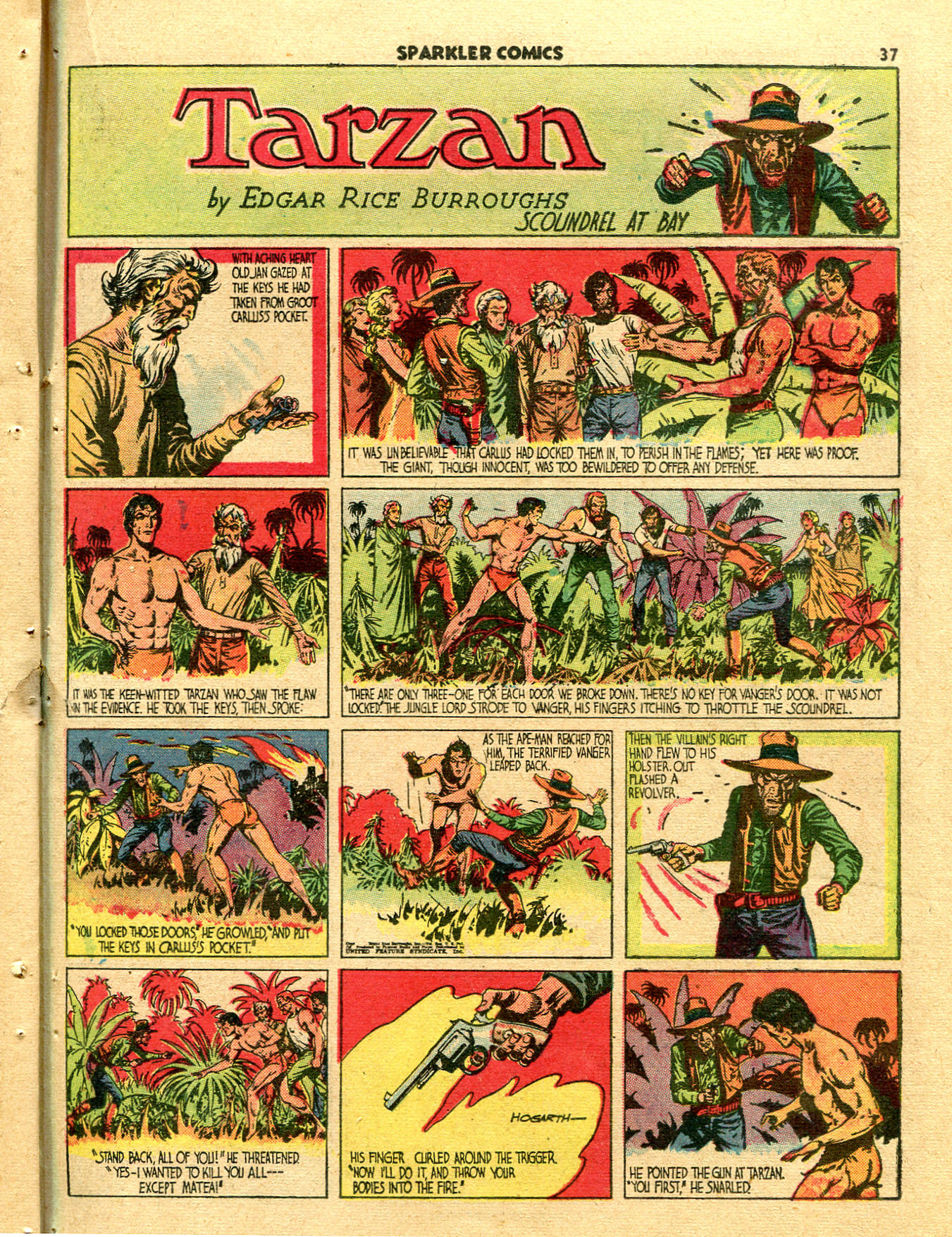 Read online Sparkler Comics comic -  Issue #24 - 39